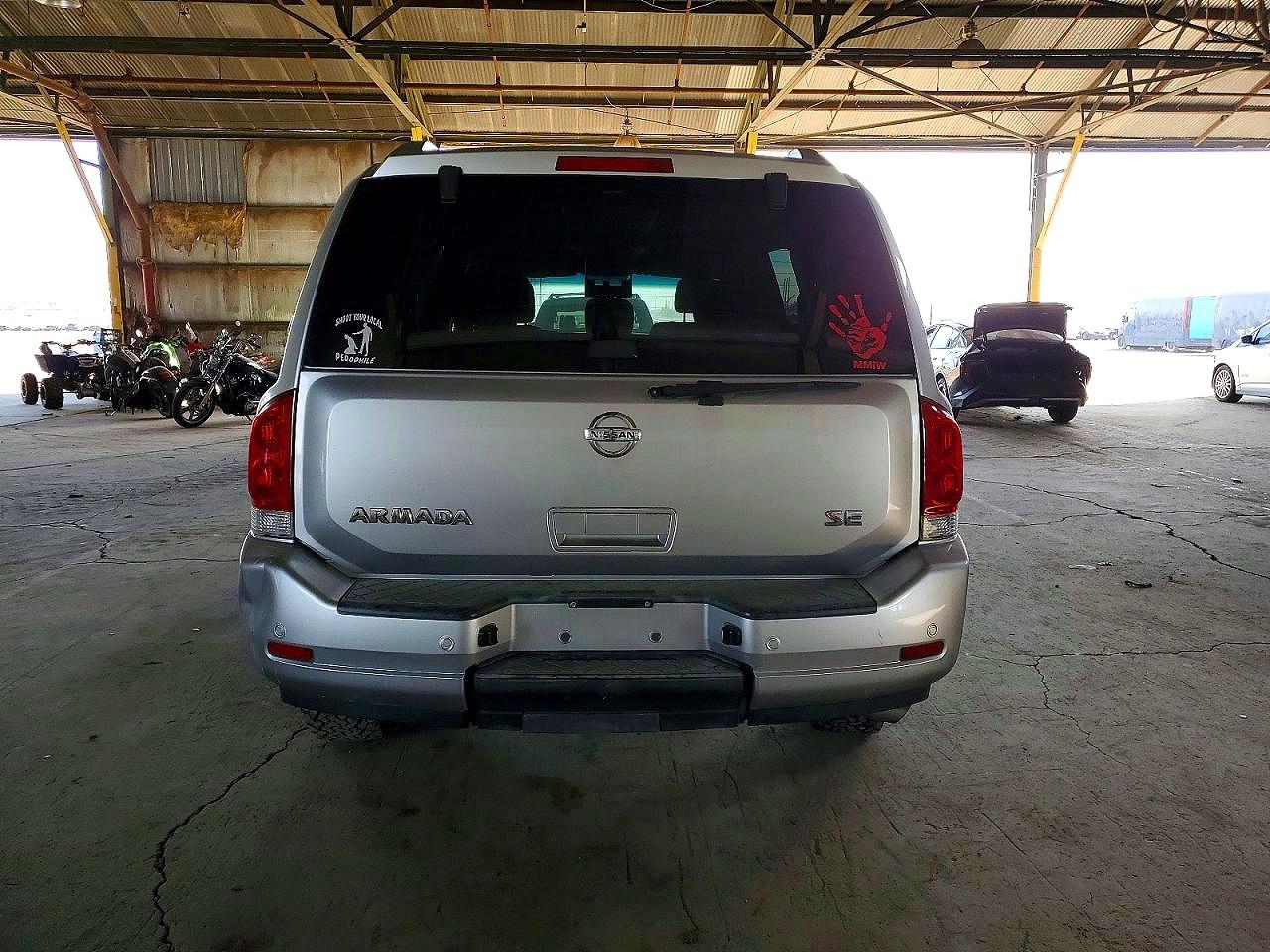 2009 Nissan Armada Se Серебряный vin: 5N1AA08D89N603556