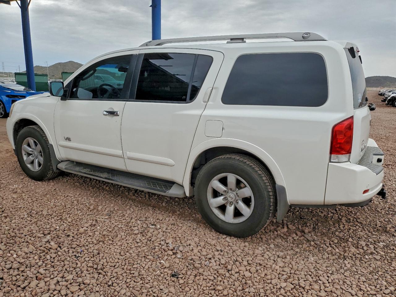 2009 Nissan Armada Se White vin: 5N1AA08D89N608711