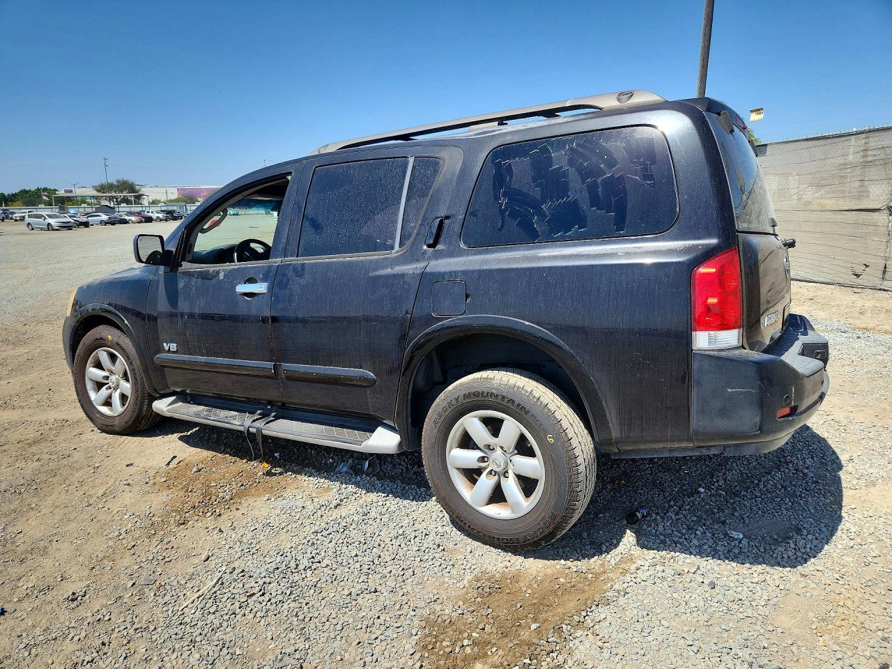 2008 Nissan Armada Se Black vin: 5N1AA08D98N614497