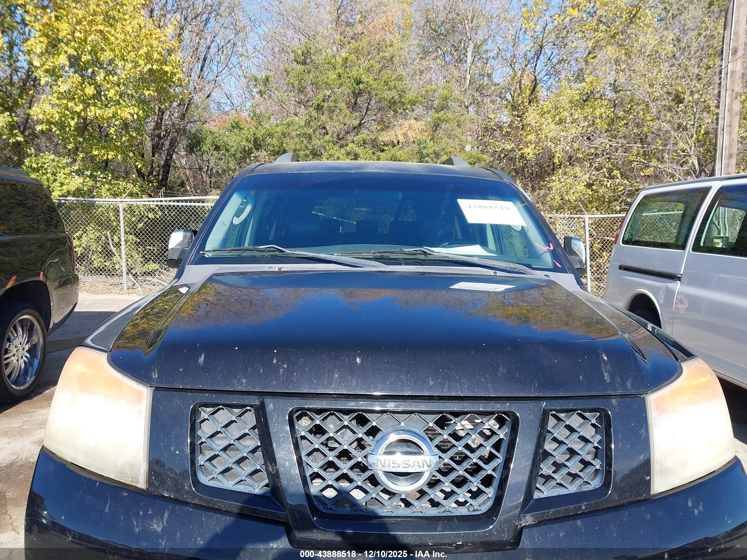 2009 Nissan Armada Se Black vin: 5N1AA08DX9N607155