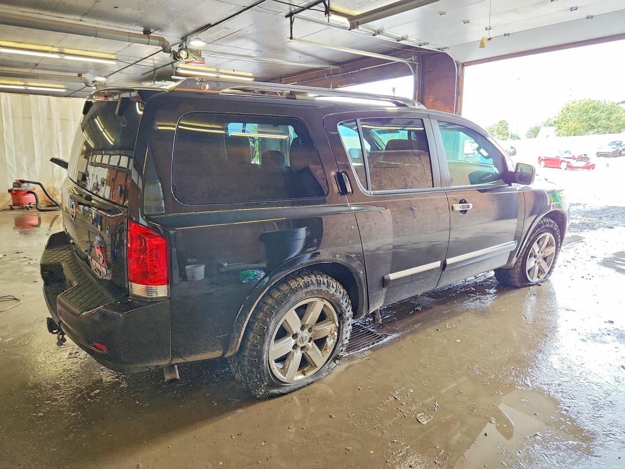 2013 Nissan Armada Sv Black vin: 5N1AA0NC1DN615309