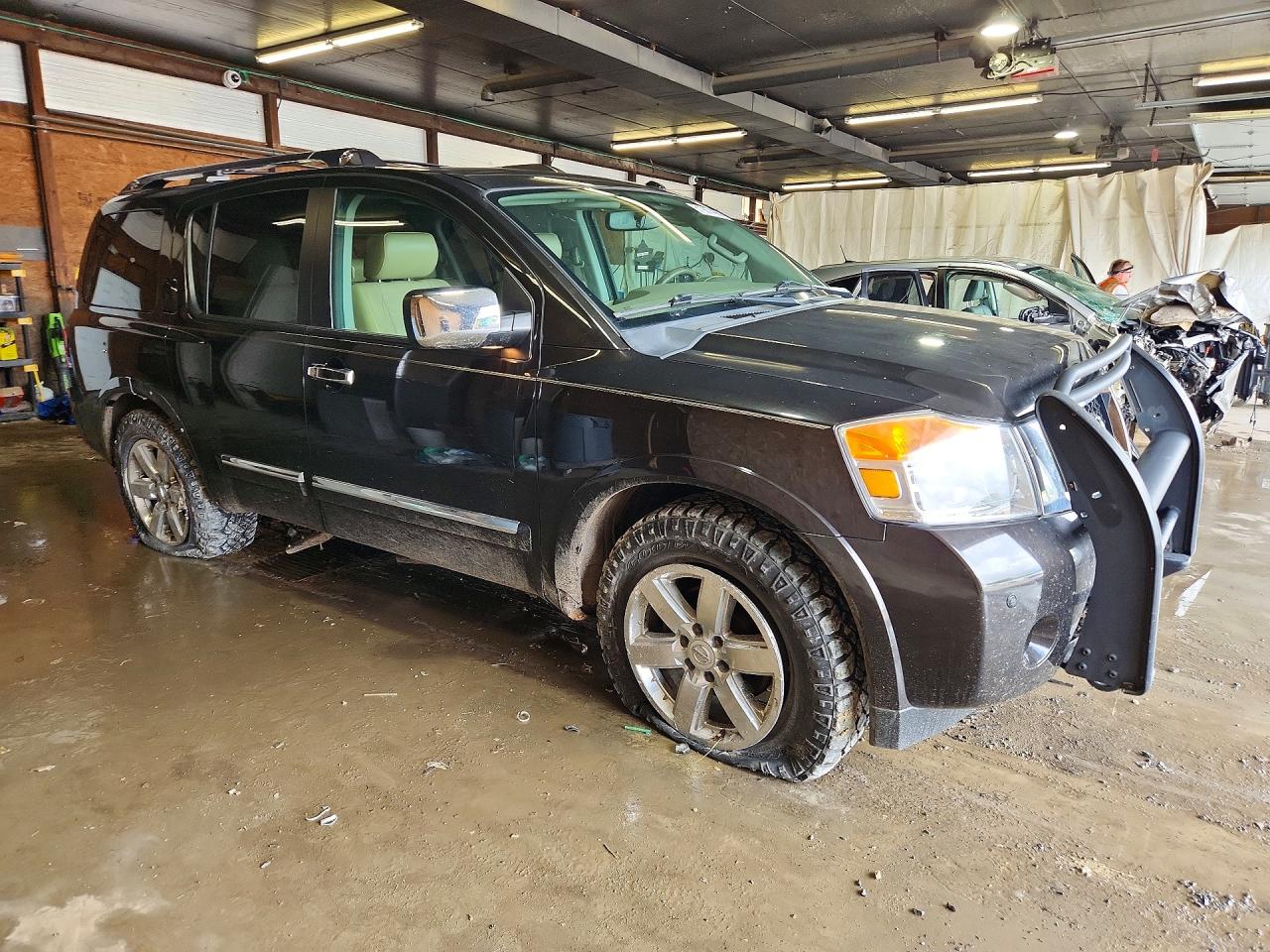 2013 Nissan Armada Sv Black vin: 5N1AA0NC1DN615309
