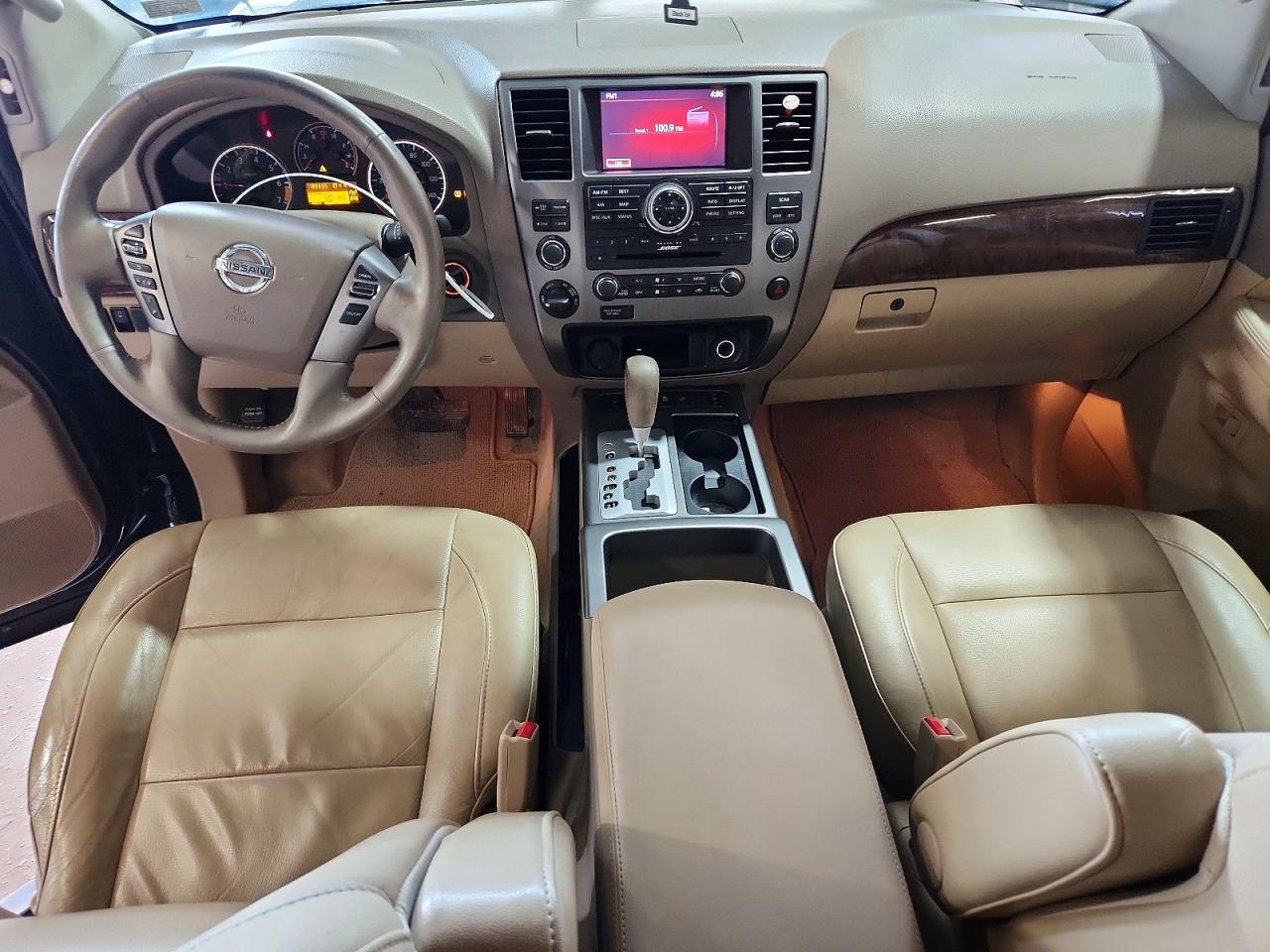 2013 Nissan Armada Sv Black vin: 5N1AA0NC1DN615309