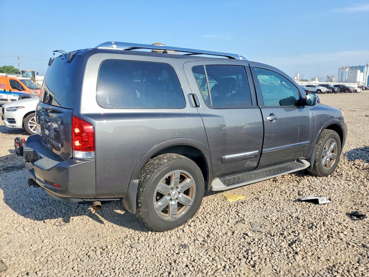2010 Nissan Armada Se Gray vin: 5N1AA0NC2AN611569