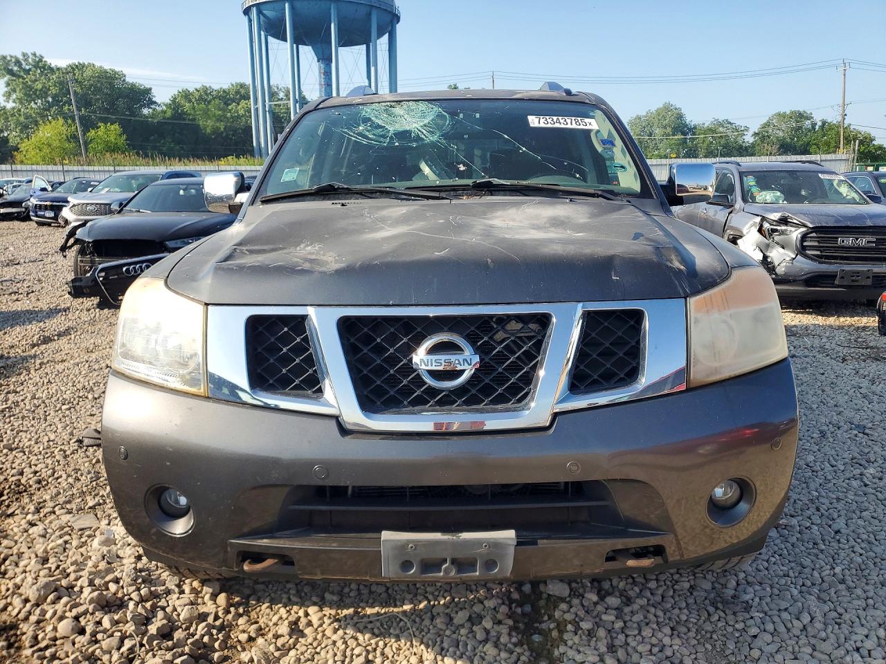 2010 Nissan Armada Se Gray vin: 5N1AA0NC2AN611569