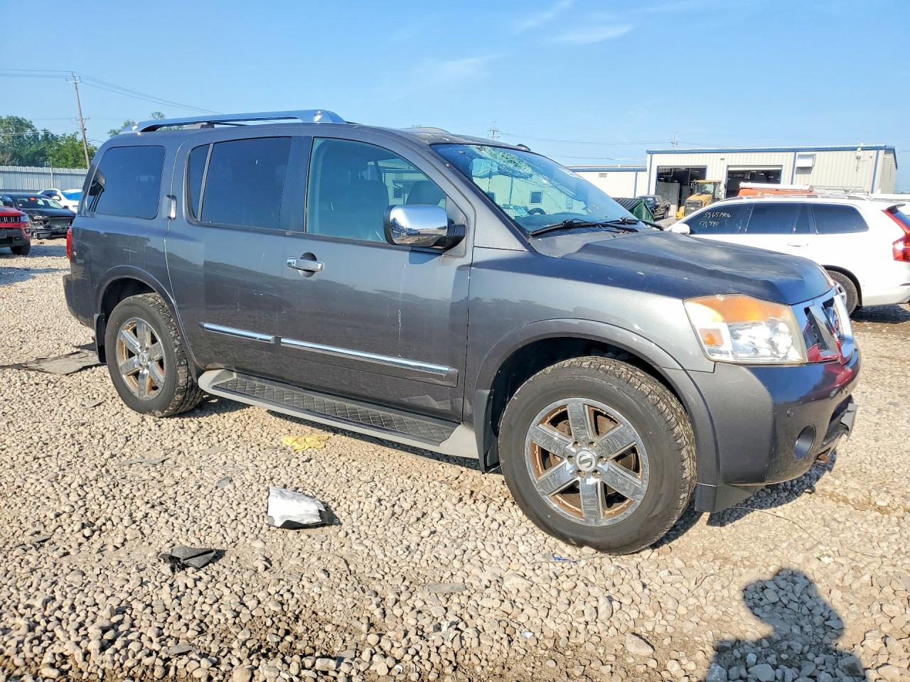 2010 Nissan Armada Se Gray vin: 5N1AA0NC2AN611569