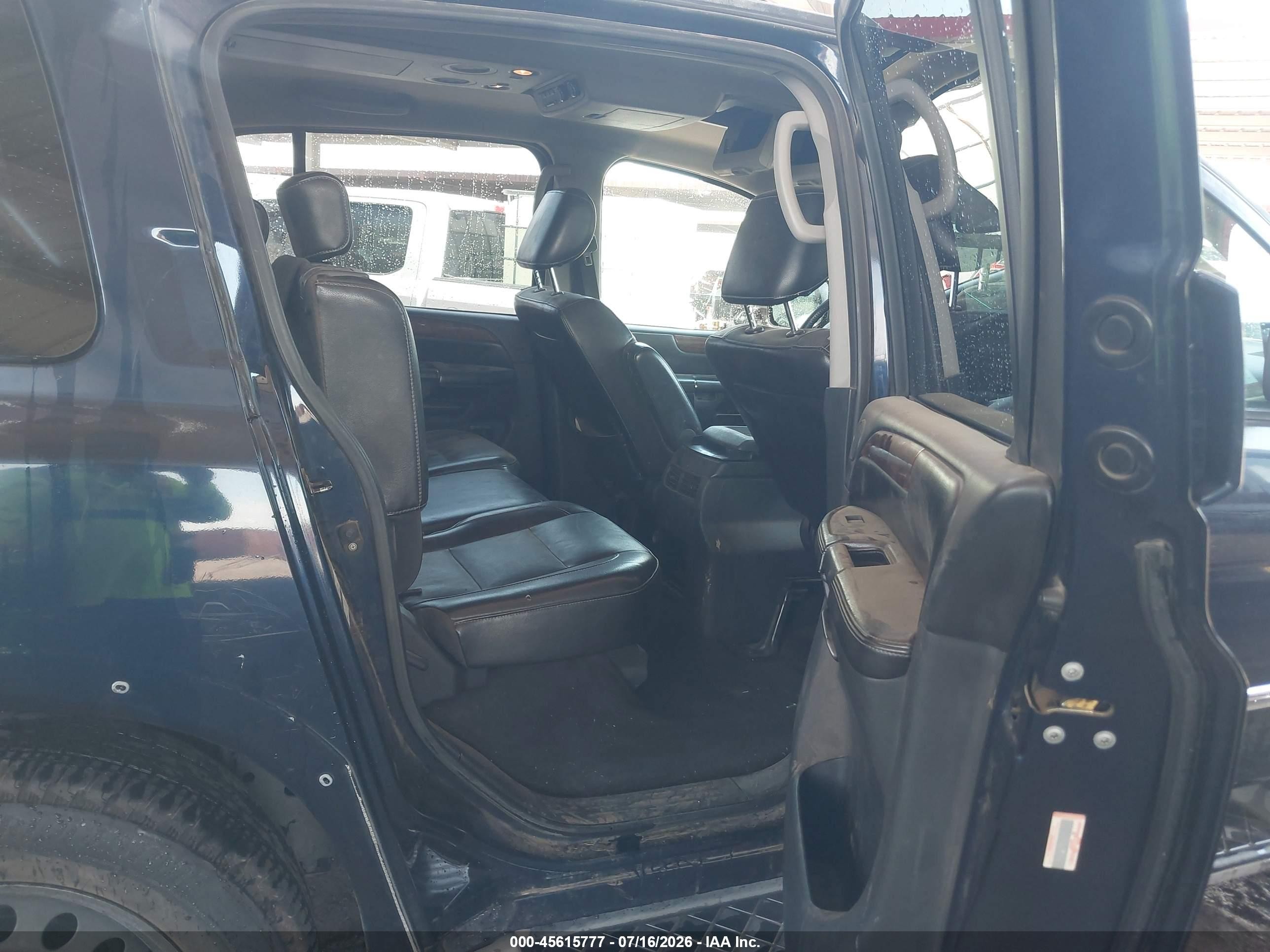 2011 Nissan Armada Sl Blue vin: 5N1AA0NC2BN602615