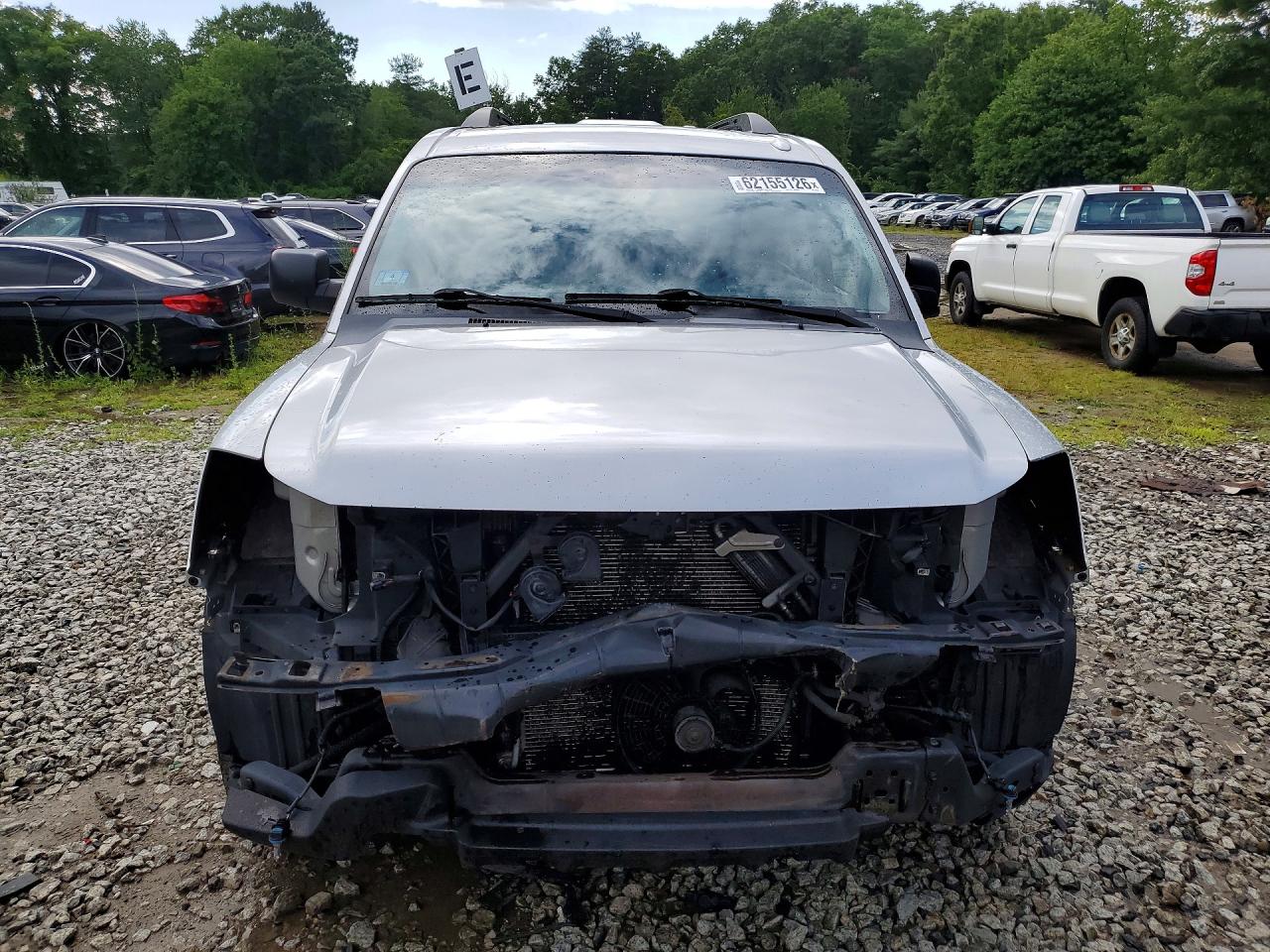2013 Nissan Armada Sv Silver vin: 5N1AA0NC2DN608126