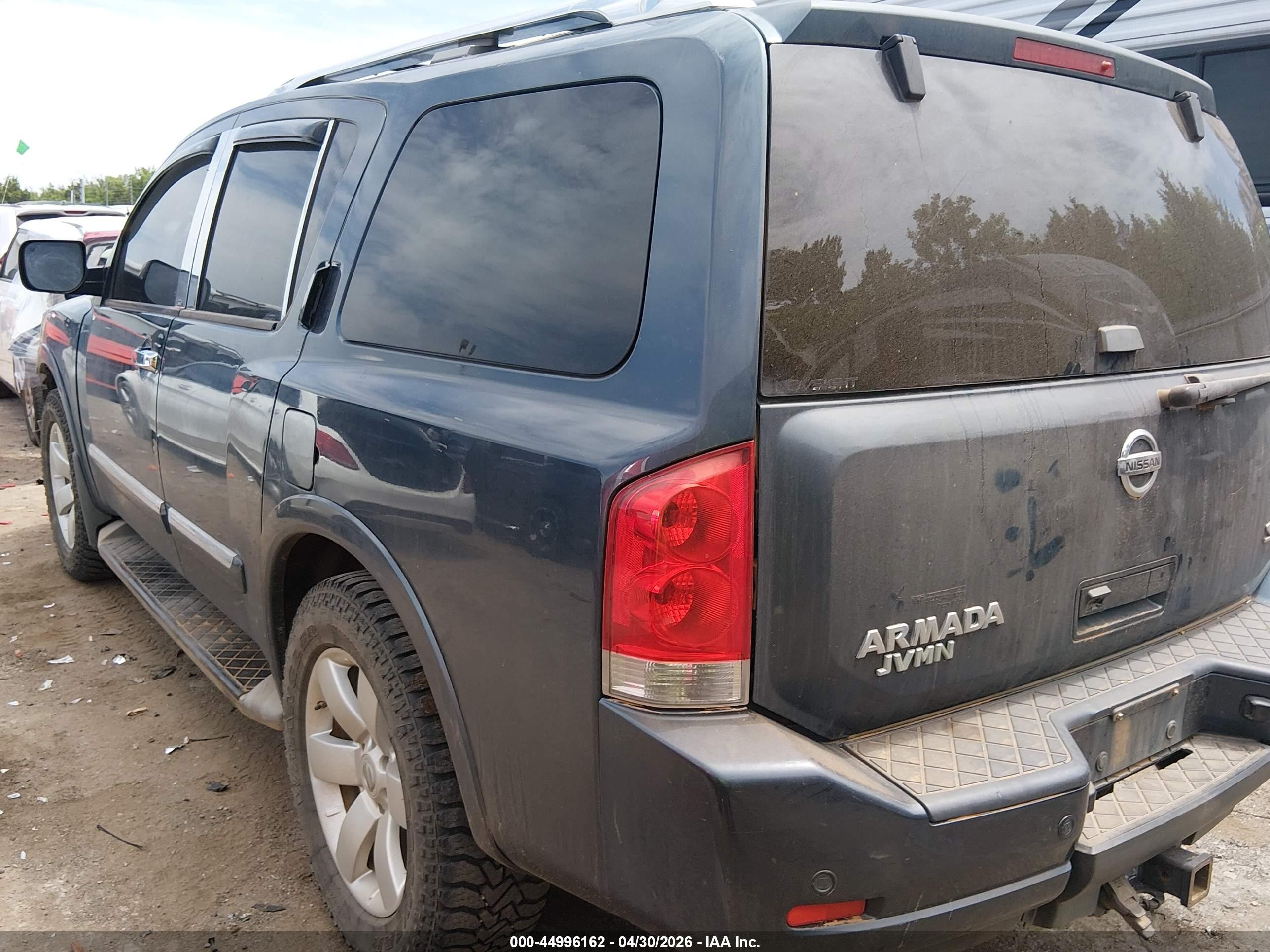 2013 Nissan Armada Sl Blue vin: 5N1AA0NC2DN614847