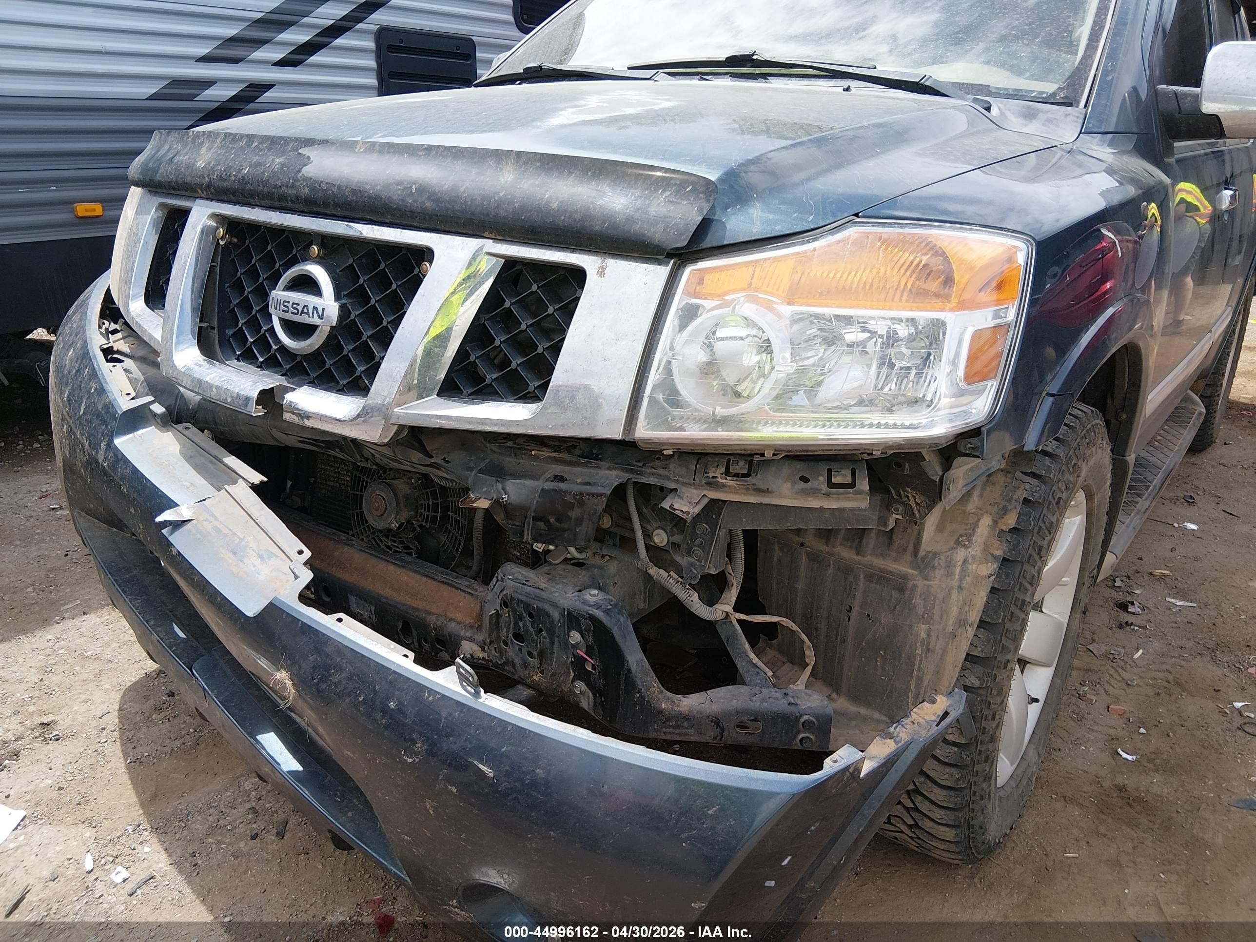 2013 Nissan Armada Sl Blue vin: 5N1AA0NC2DN614847