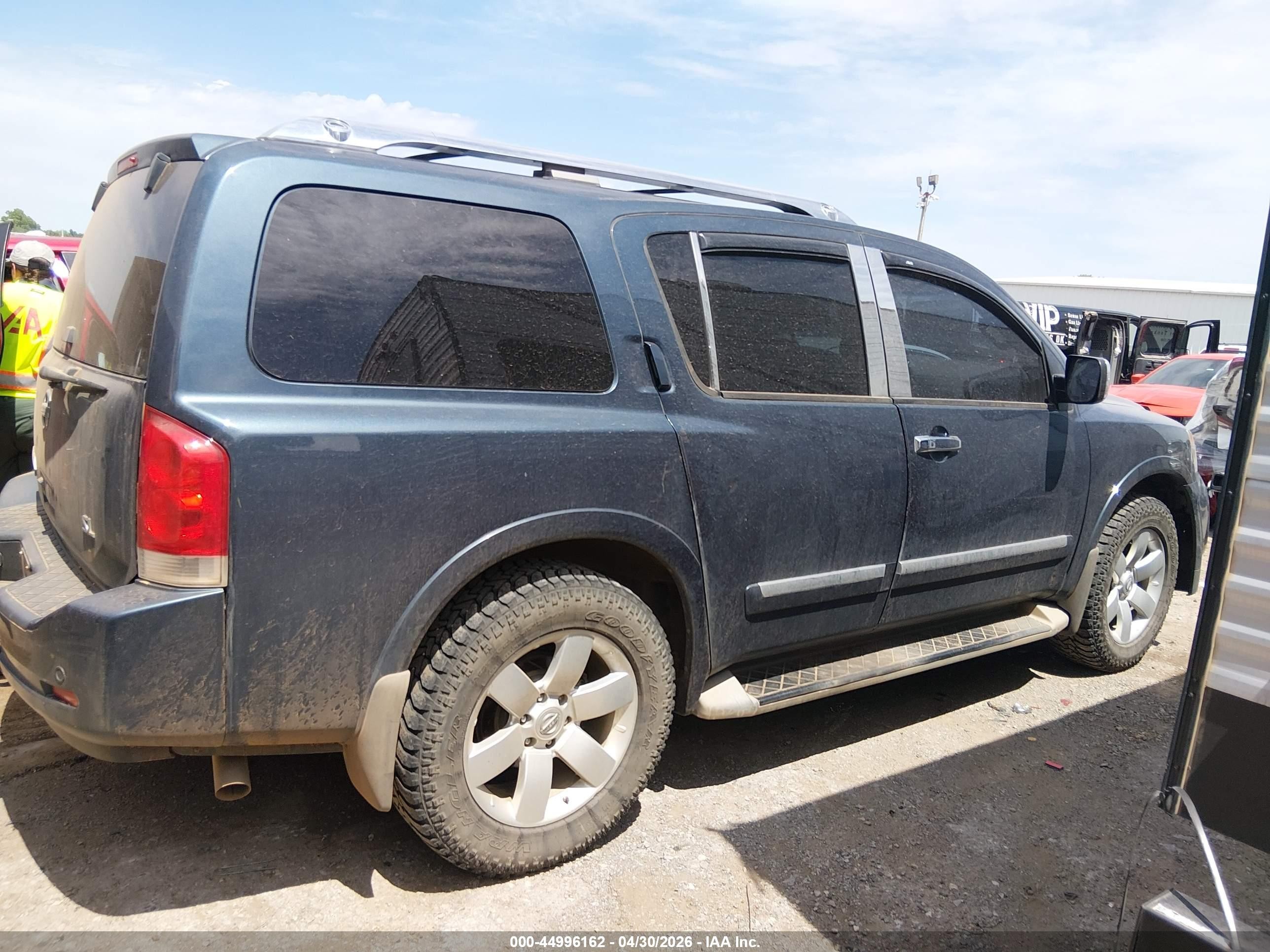 2013 Nissan Armada Sl Blue vin: 5N1AA0NC2DN614847