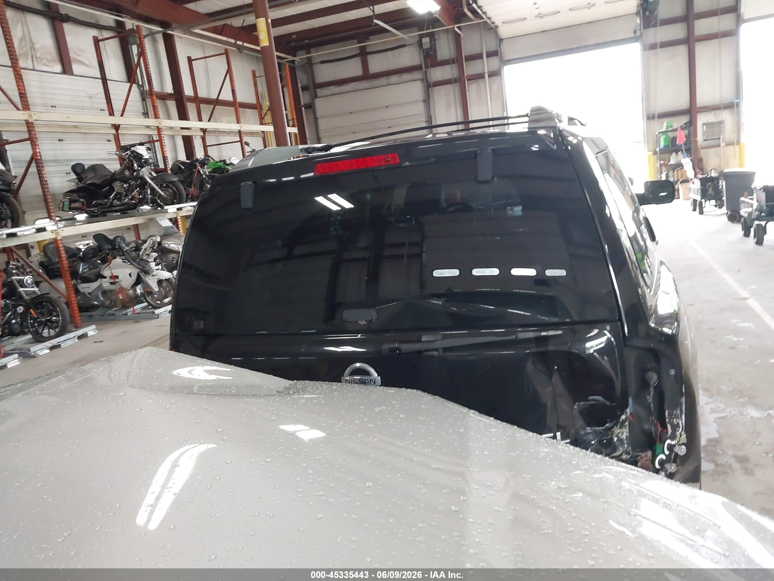 2011 Nissan Armada Sl Black vin: 5N1AA0NC3BN610397