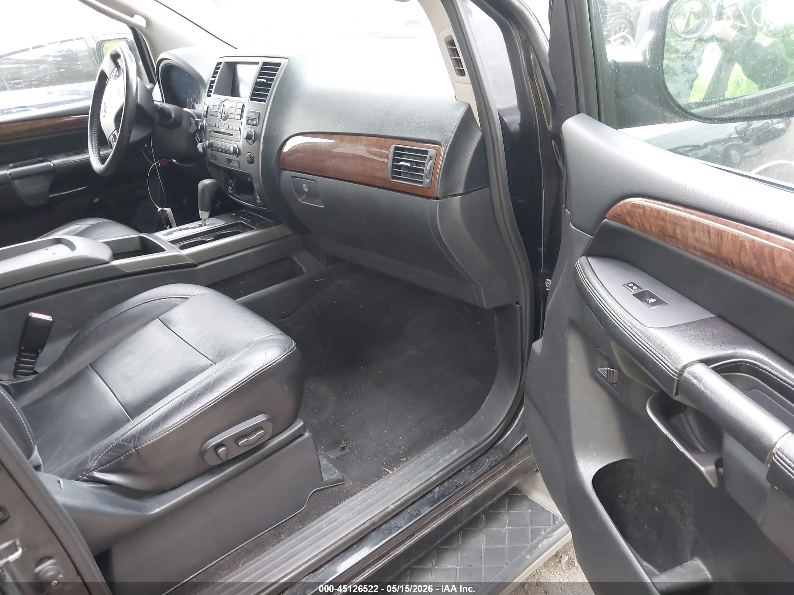 2011 Nissan Armada Platinum Black vin: 5N1AA0NC3BN612120
