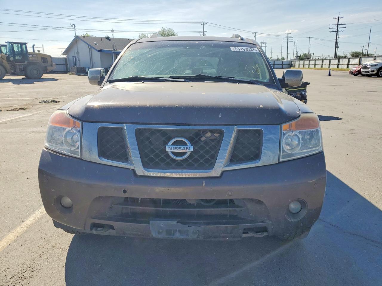 2014 Nissan Armada Platinum Charcoal vin: 5N1AA0NC3EN613188