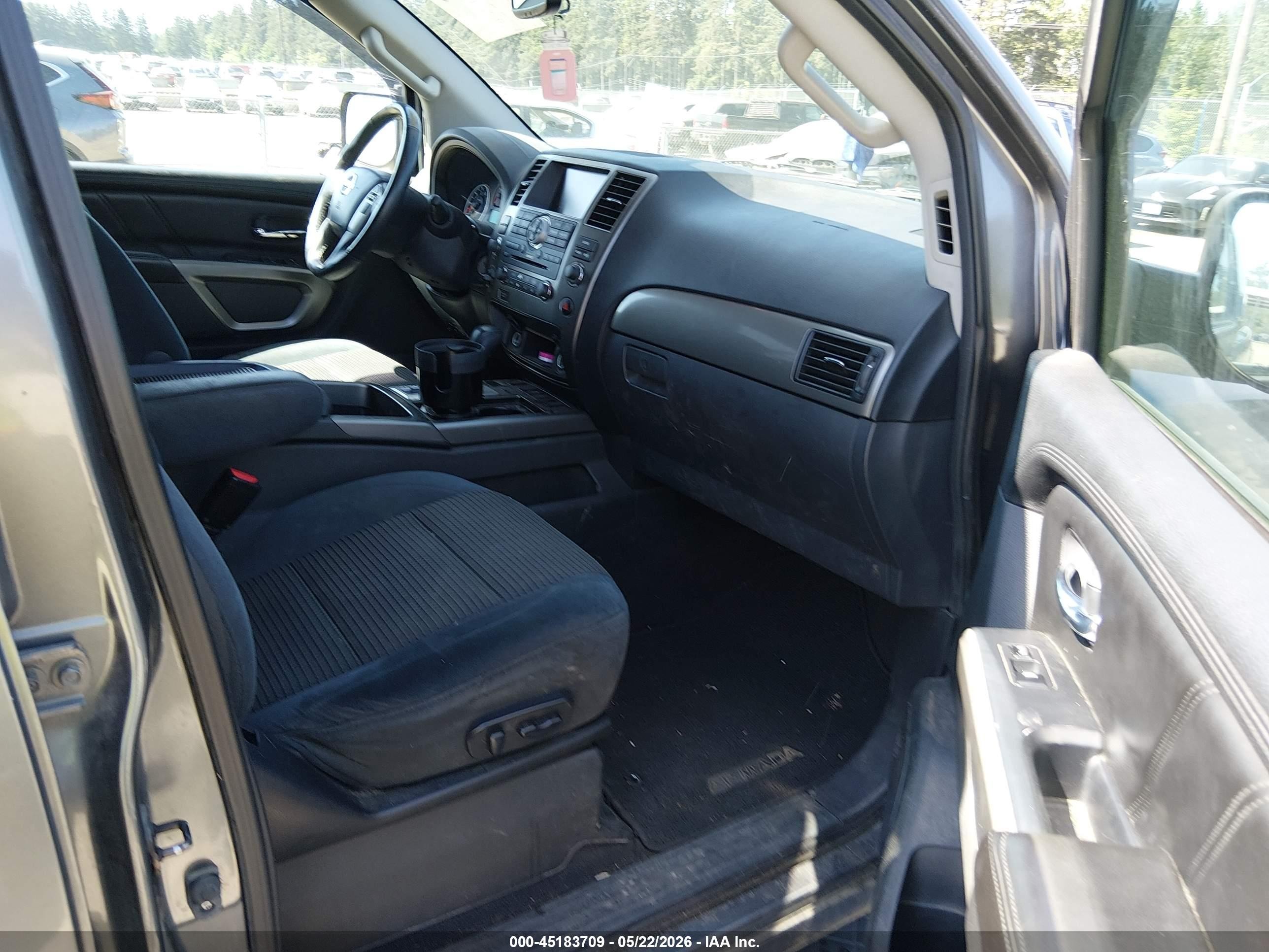 2015 Nissan Armada Platinum/sl/sv Синий vin: 5N1AA0NC3FN612141