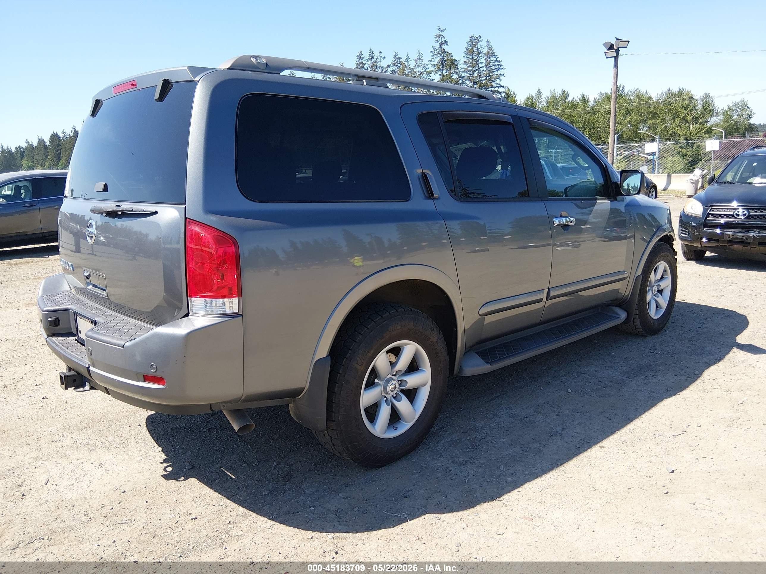 2015 Nissan Armada Platinum/sl/sv Синий vin: 5N1AA0NC3FN612141