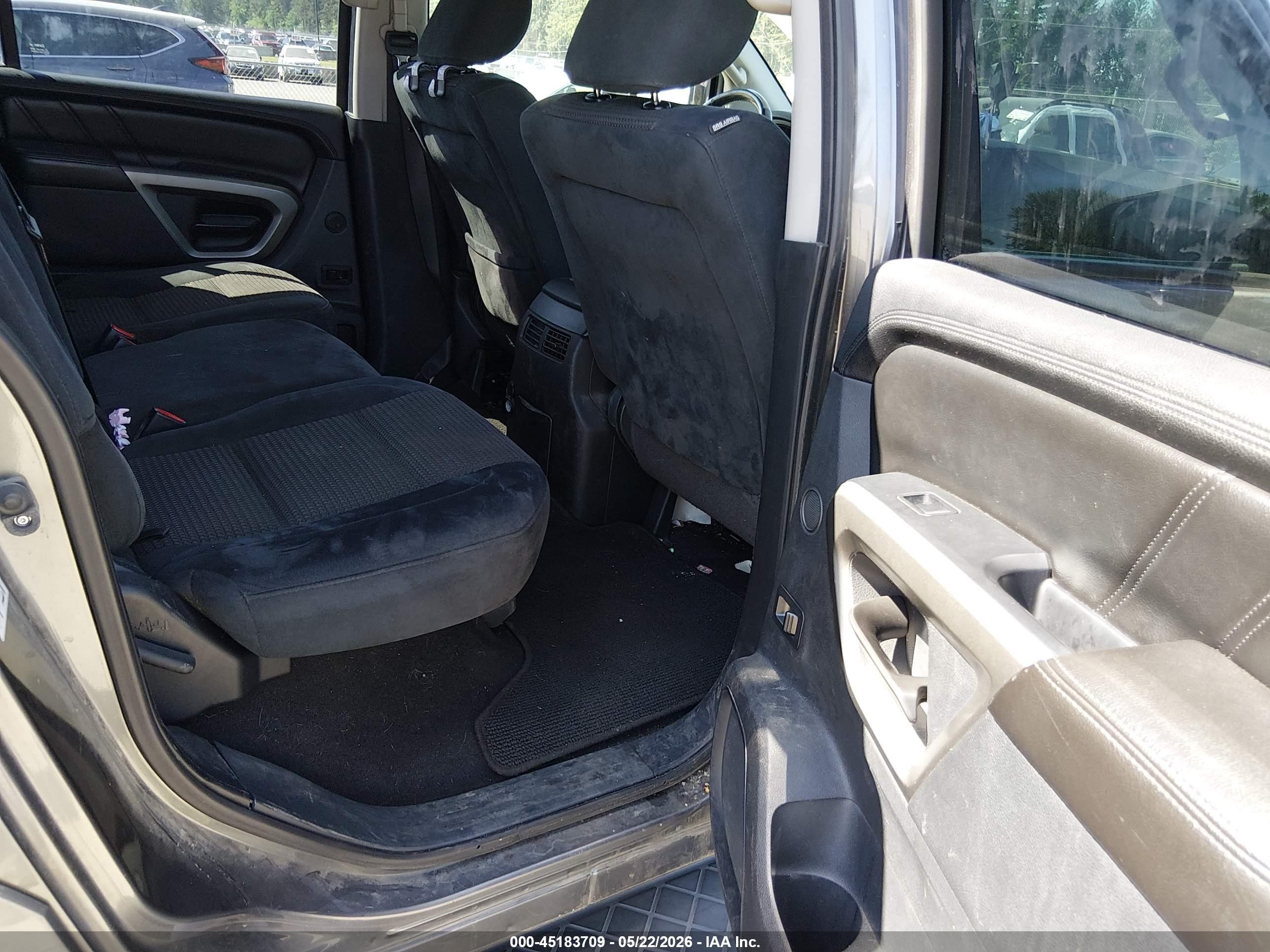 2015 Nissan Armada Platinum/sl/sv Синий vin: 5N1AA0NC3FN612141