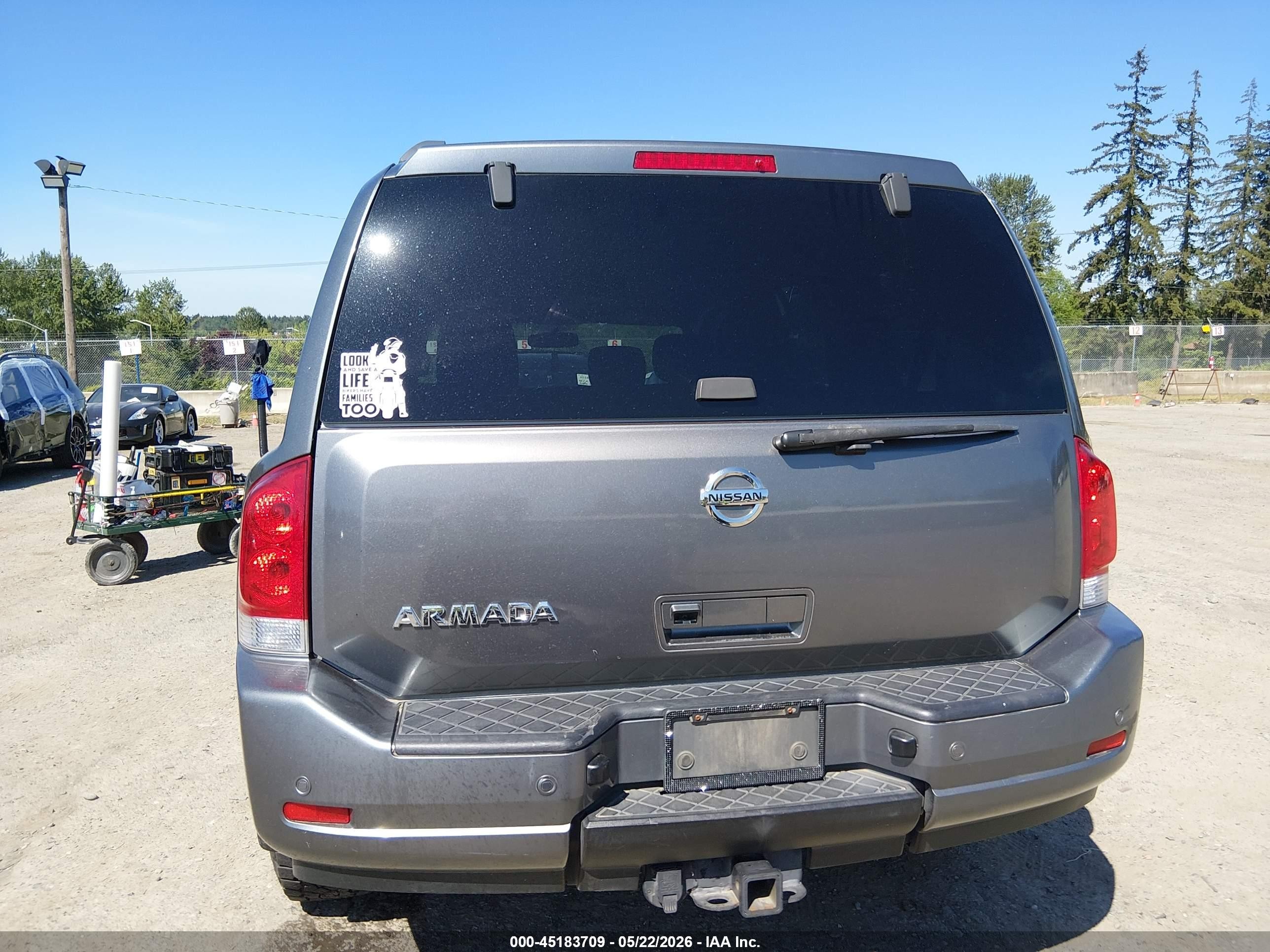 2015 Nissan Armada Platinum/sl/sv Синий vin: 5N1AA0NC3FN612141
