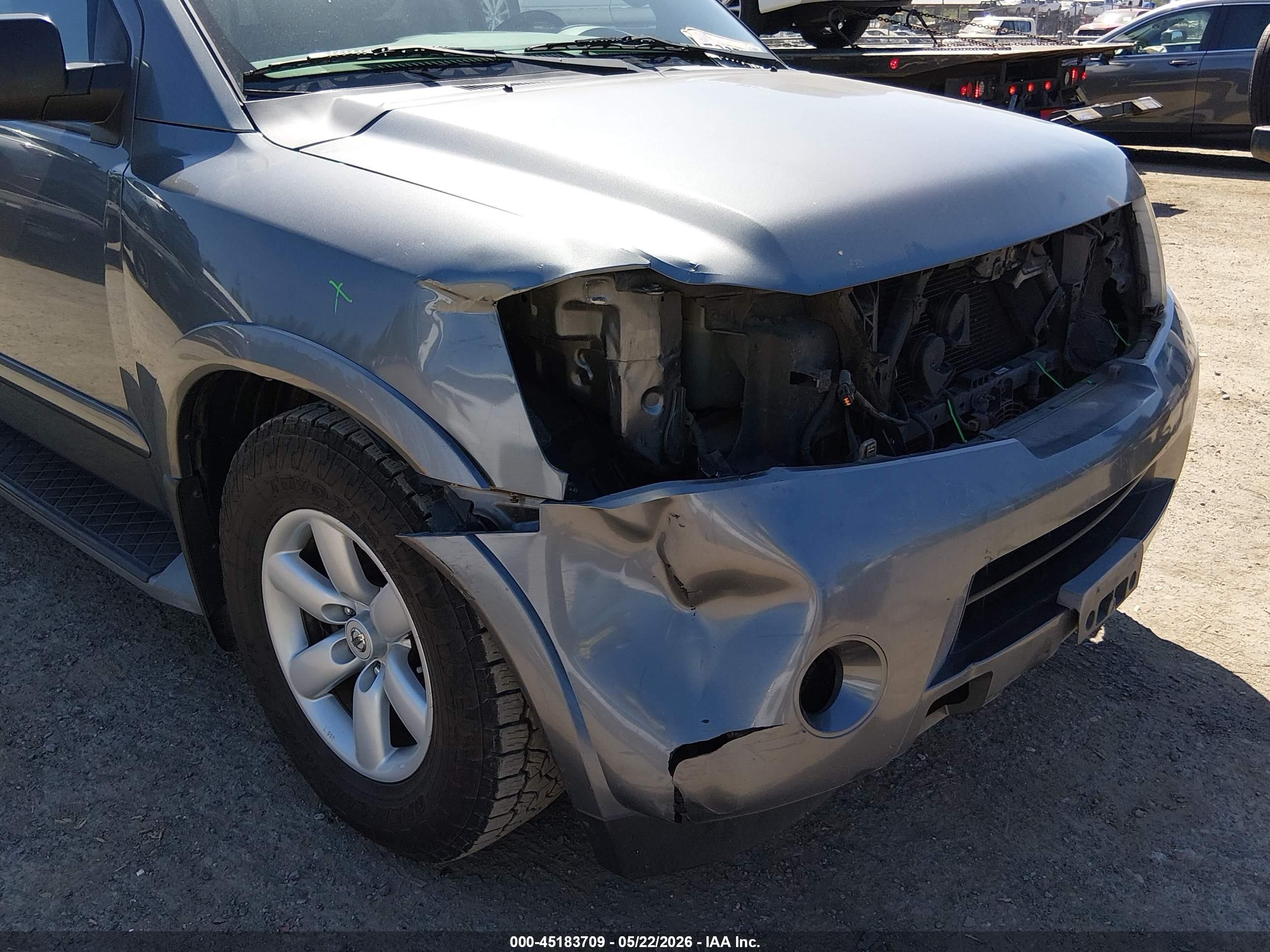 2015 Nissan Armada Platinum/sl/sv Синий vin: 5N1AA0NC3FN612141
