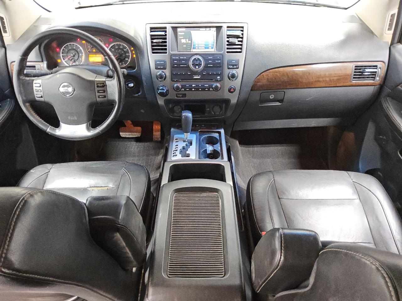 2011 Nissan Armada Sv Черный vin: 5N1AA0NC4BN603801 Damage: Multi-Function Switch, Inoperable, Repair Required