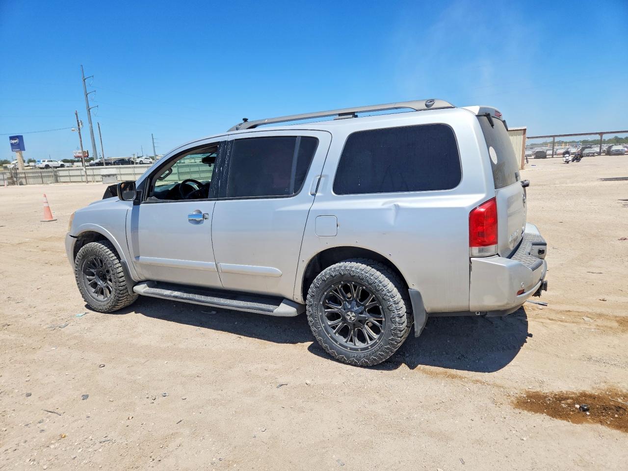 2013 Nissan Armada Sv Silver vin: 5N1AA0NC5DN610601