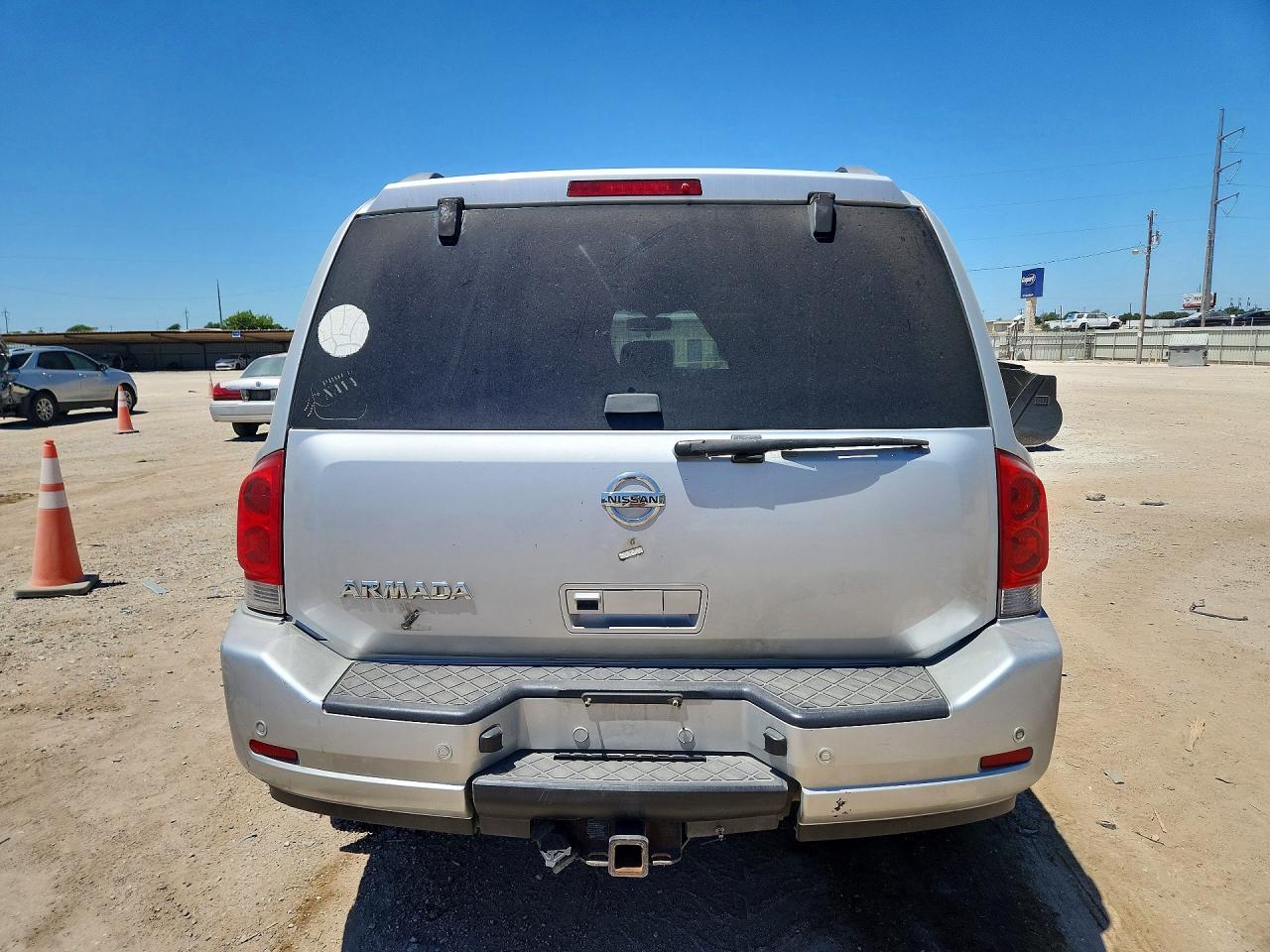 2013 Nissan Armada Sv Silver vin: 5N1AA0NC5DN610601