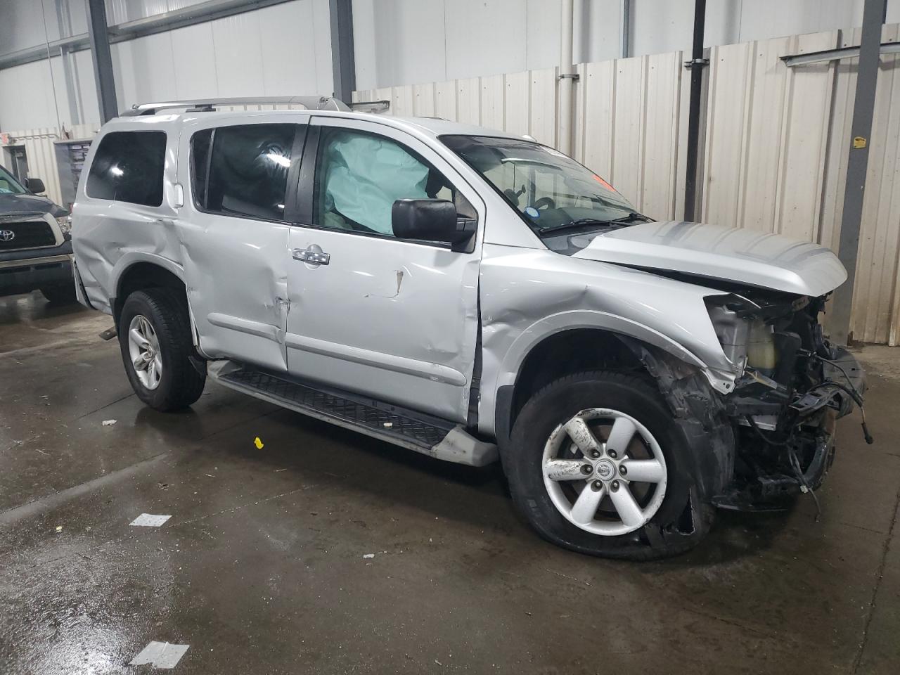 2013 Nissan Armada Sv Серебряный vin: 5N1AA0NC6DN609263