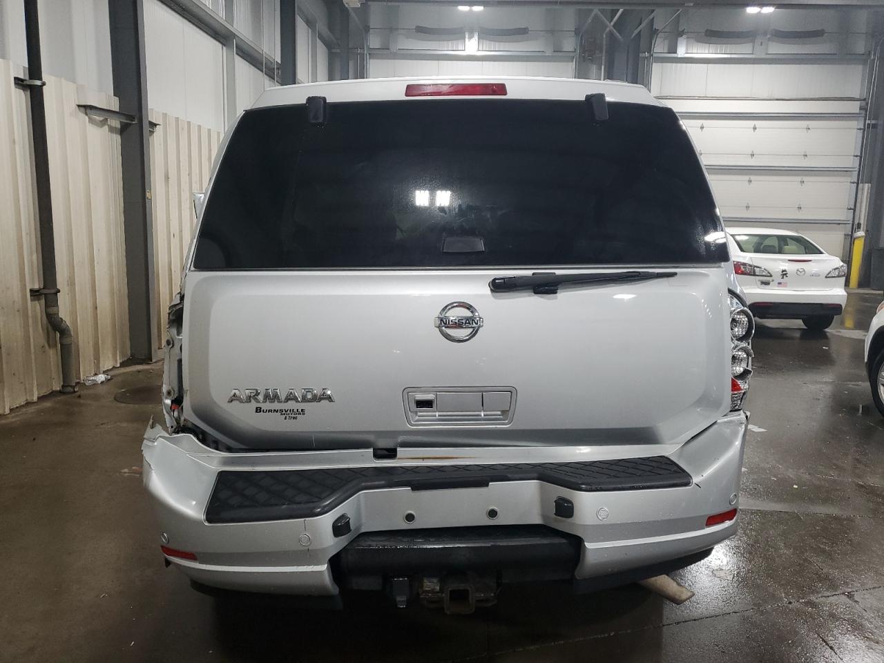 2013 Nissan Armada Sv Серебряный vin: 5N1AA0NC6DN609263