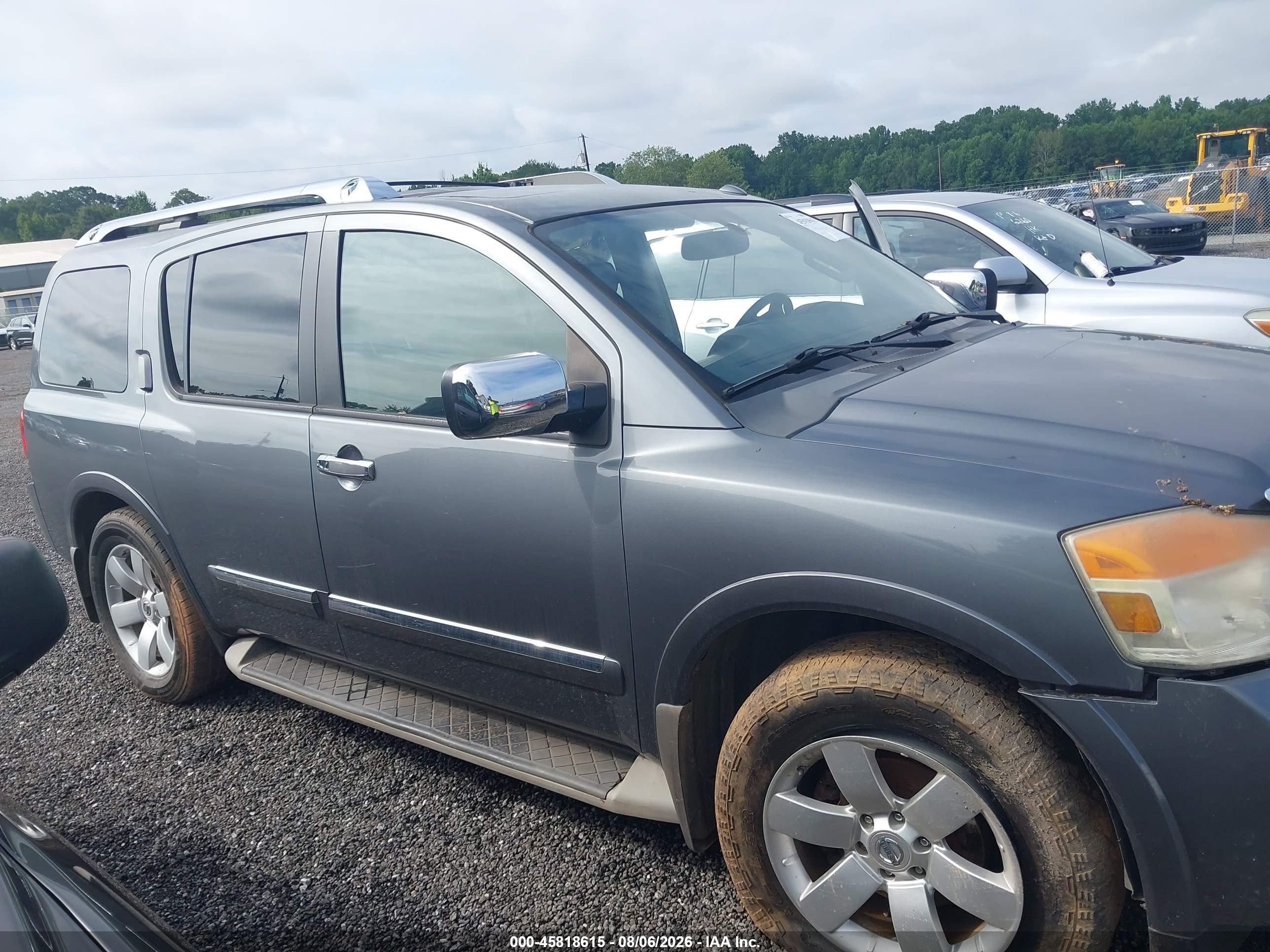 2013 Nissan Armada Sl Gray vin: 5N1AA0NC7DN606467