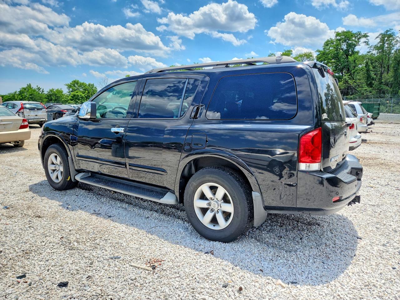 2013 Nissan Armada Sv Черный vin: 5N1AA0NC7DN614164