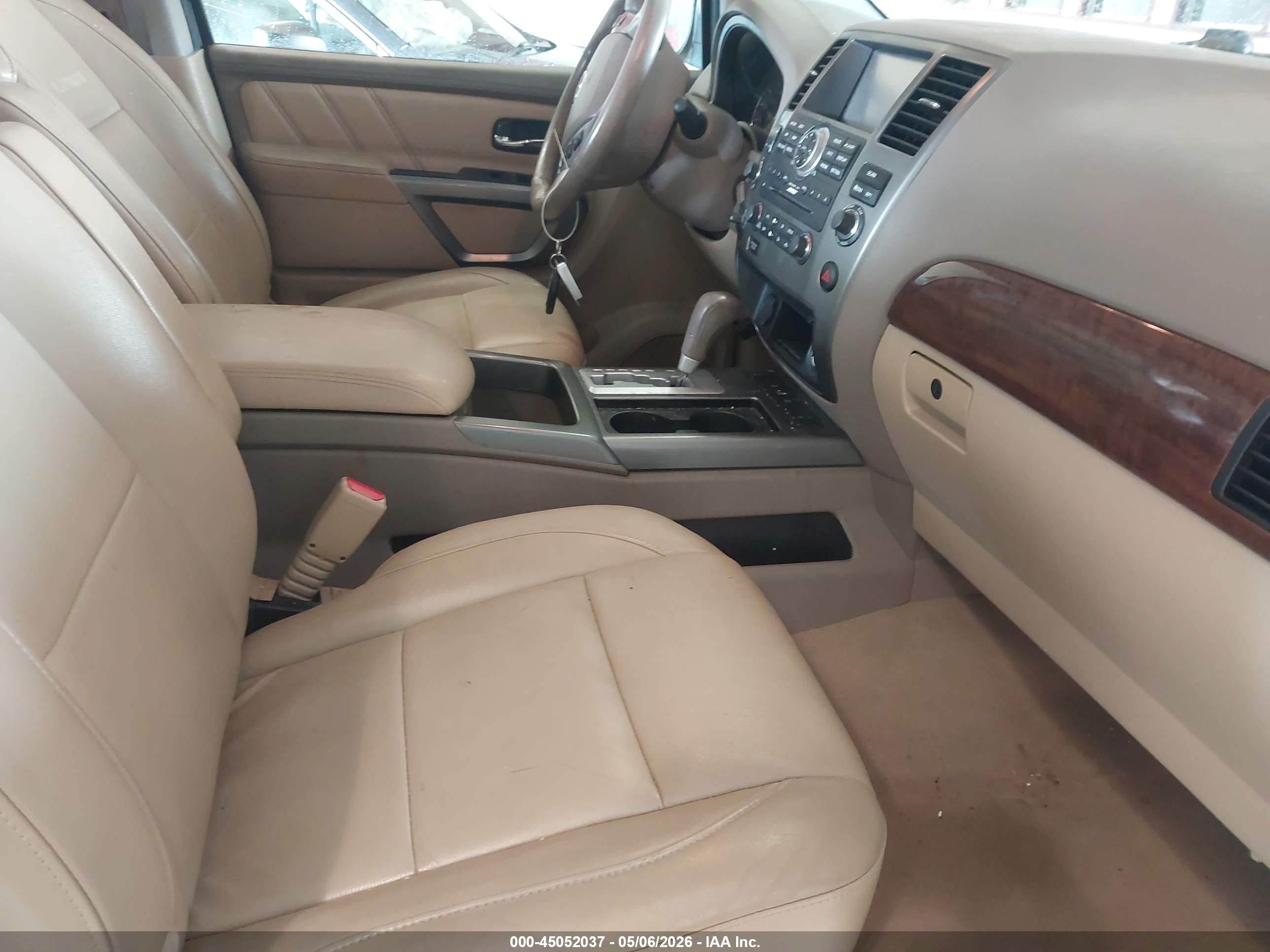 2015 Nissan Armada Platinum Черный vin: 5N1AA0NC7FN611722
