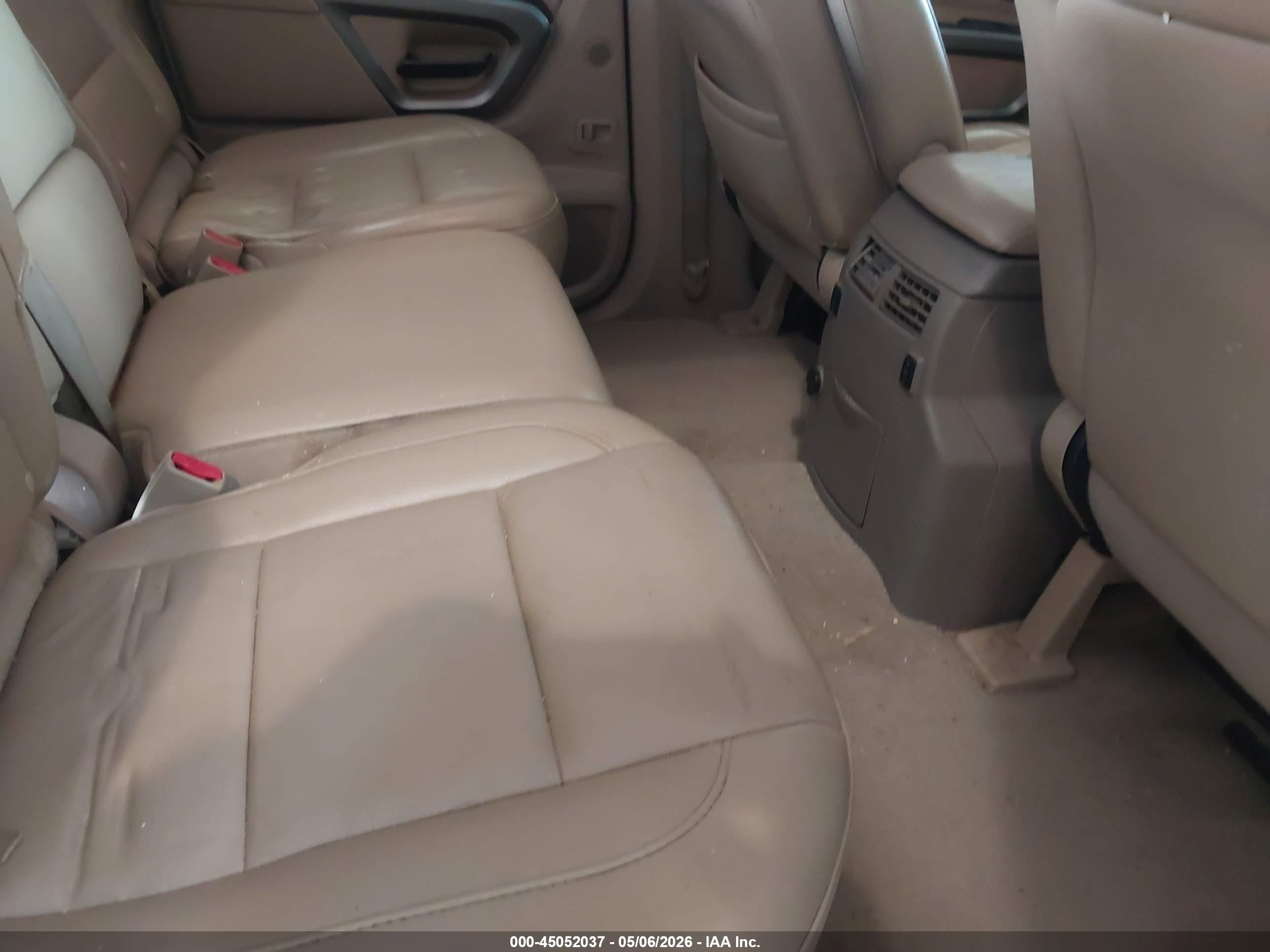 2015 Nissan Armada Platinum Черный vin: 5N1AA0NC7FN611722