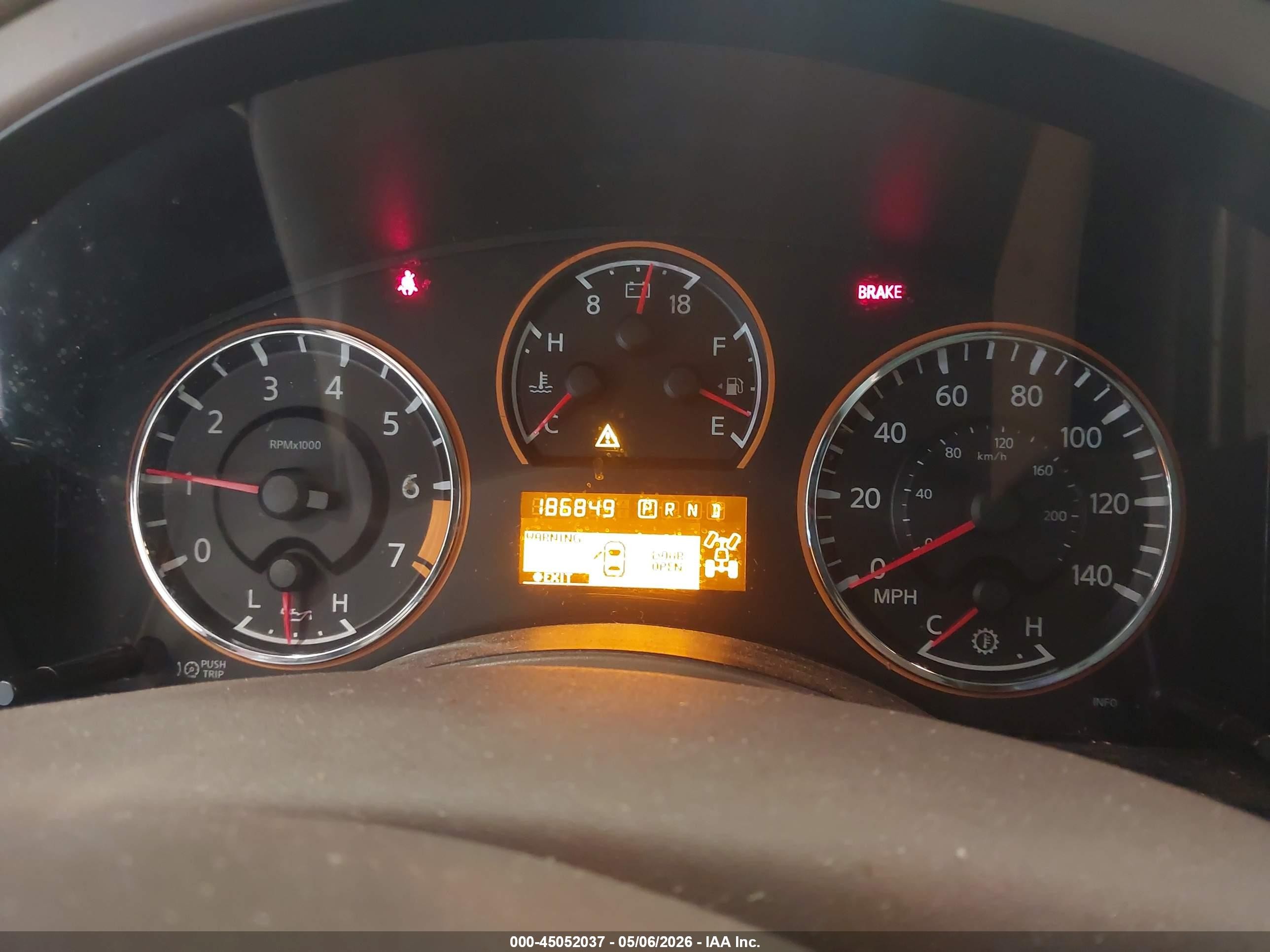 2015 Nissan Armada Platinum Черный vin: 5N1AA0NC7FN611722