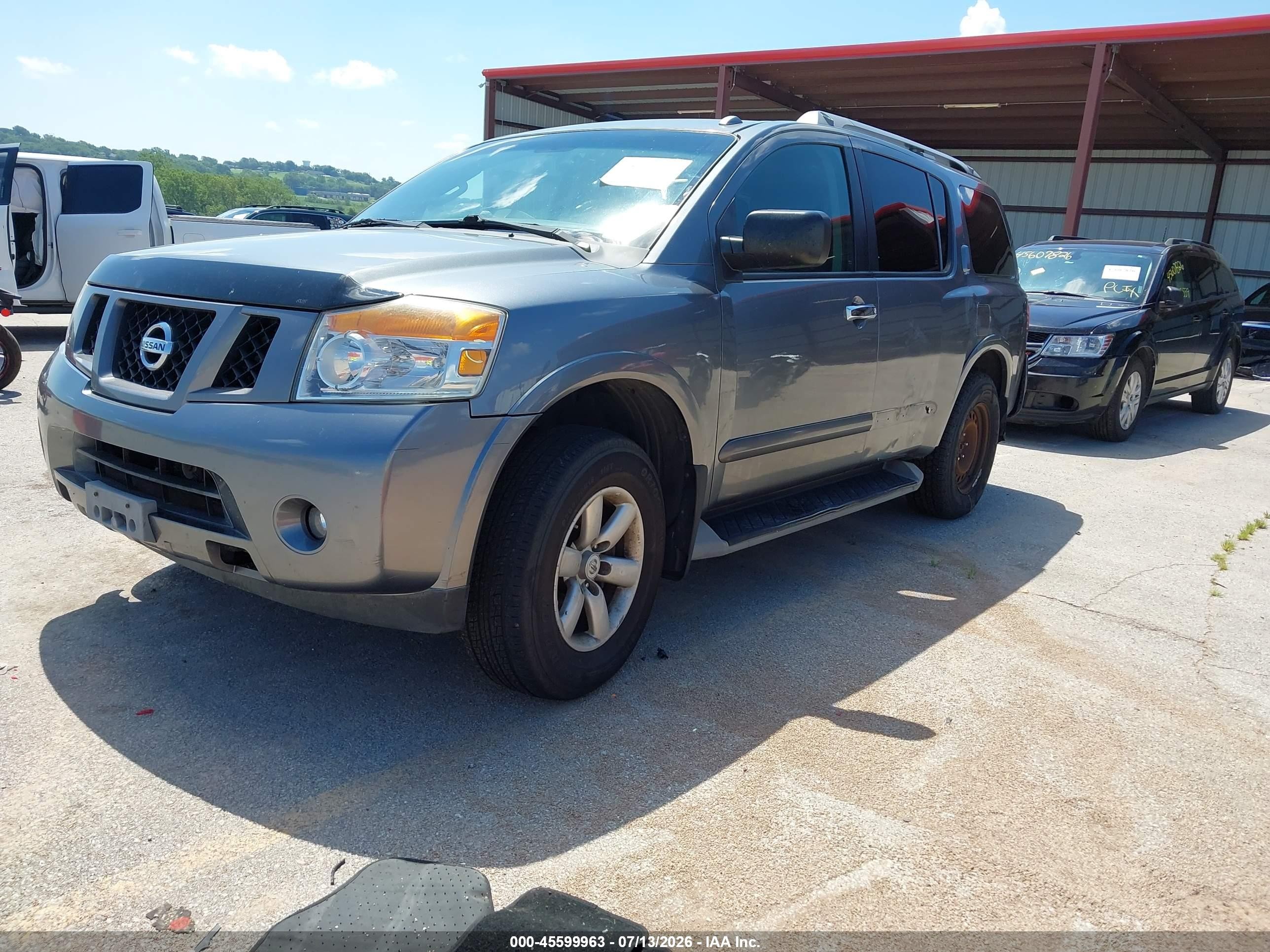 2013 Nissan Armada Sv Black vin: 5N1AA0NC8DN603674