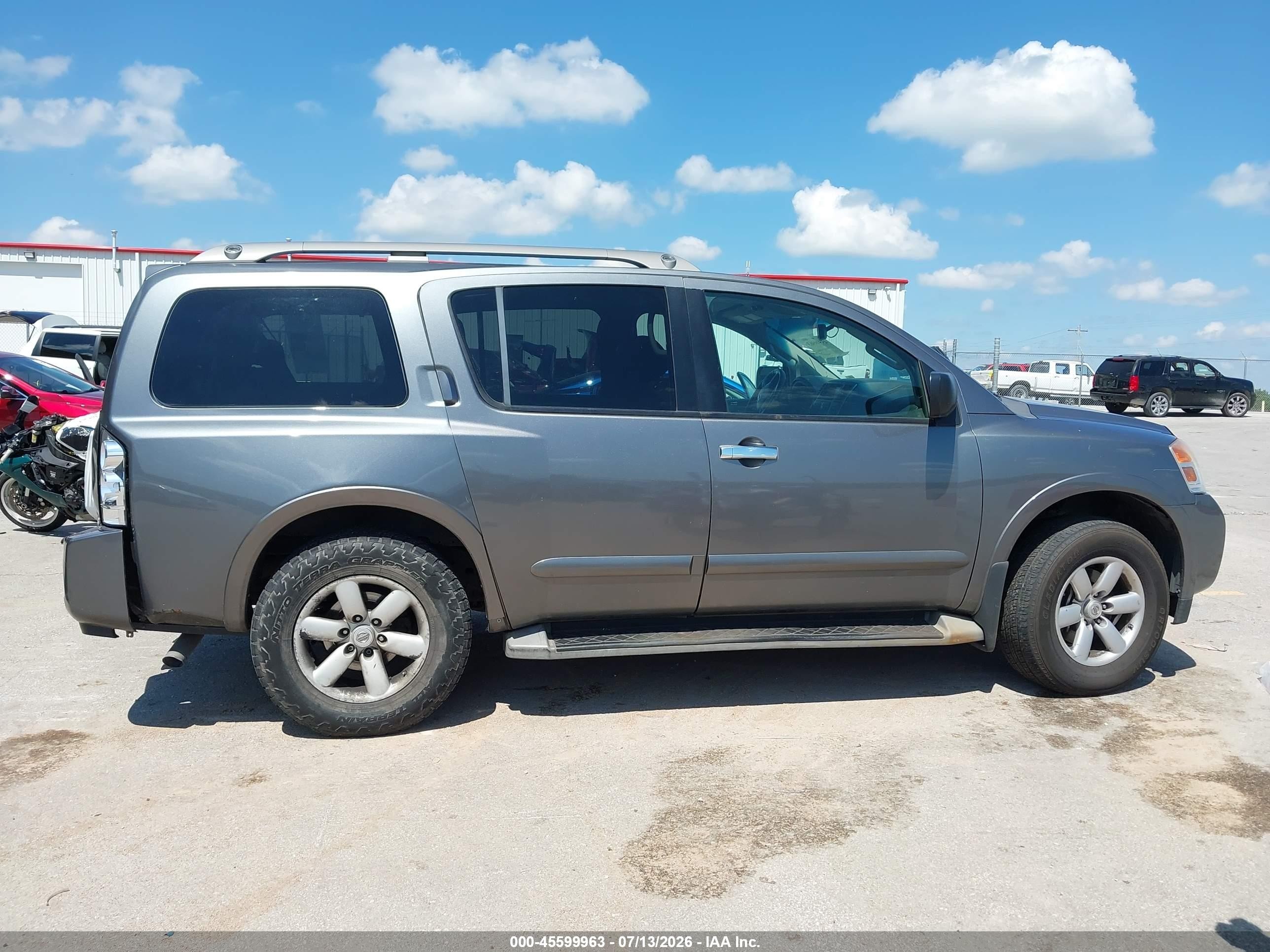 2013 Nissan Armada Sv Black vin: 5N1AA0NC8DN603674