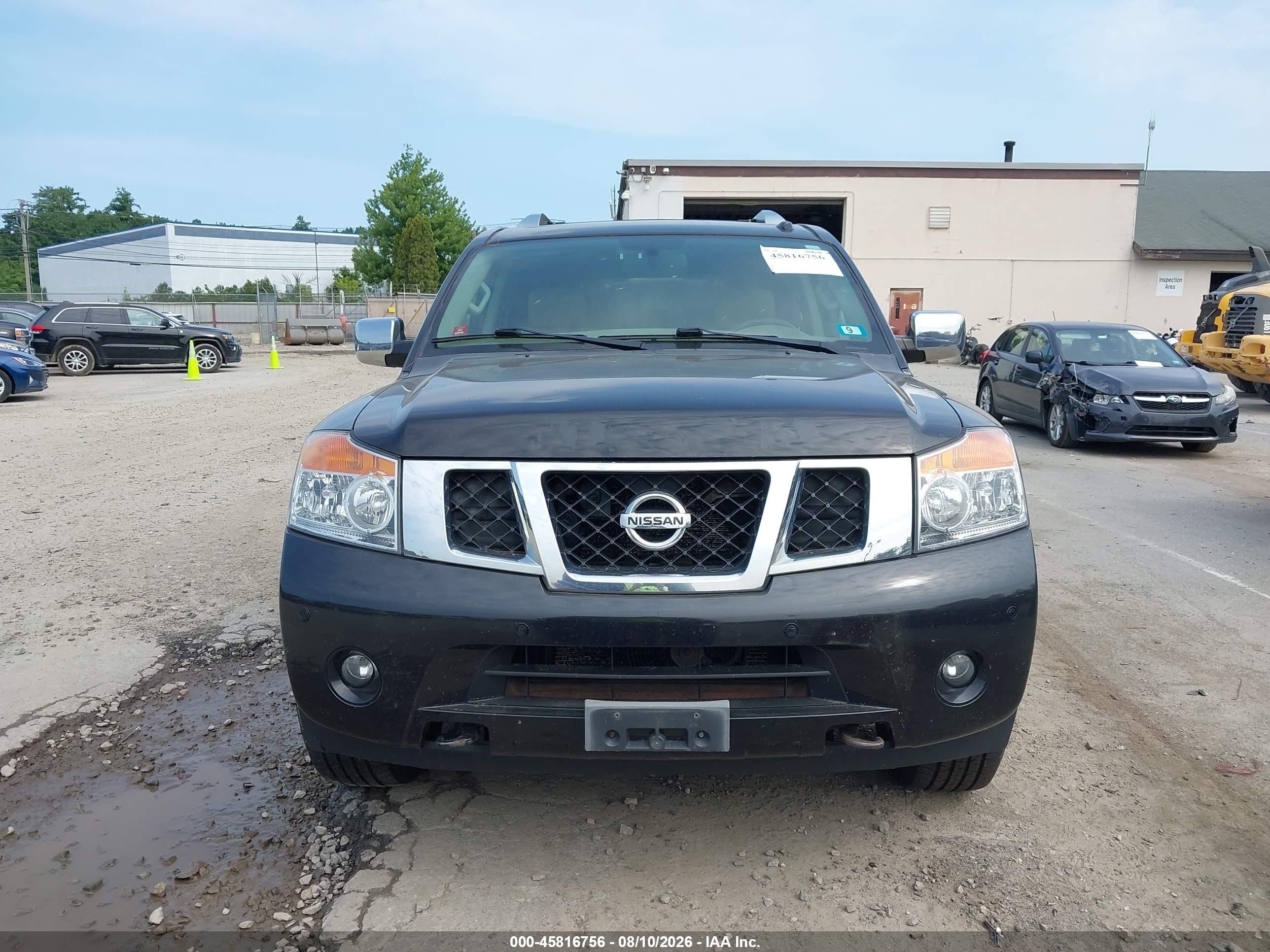 2013 Nissan Armada Platinum Black vin: 5N1AA0NC8DN607076