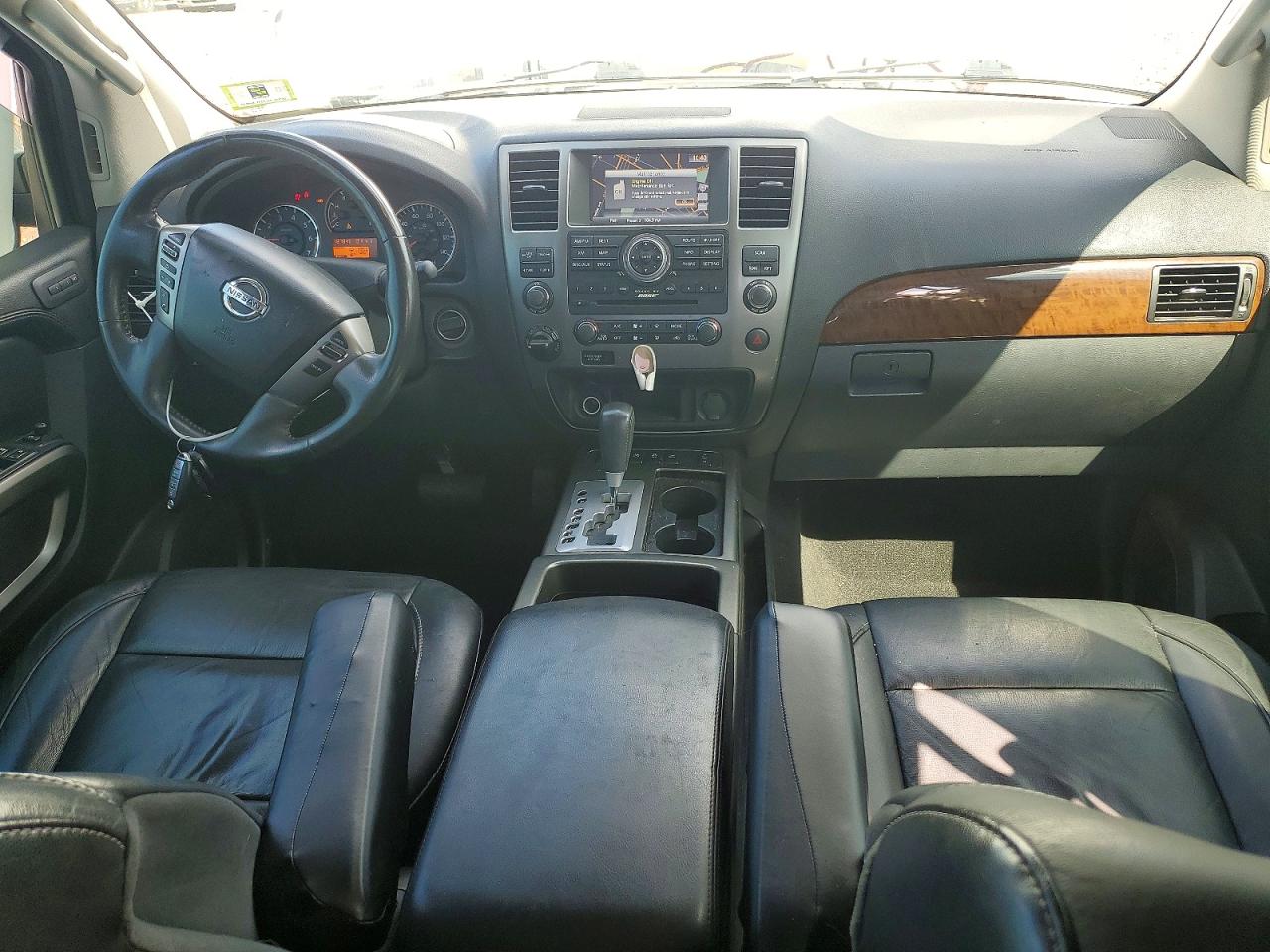2015 Nissan Armada Platinum White vin: 5N1AA0NC8FN622616