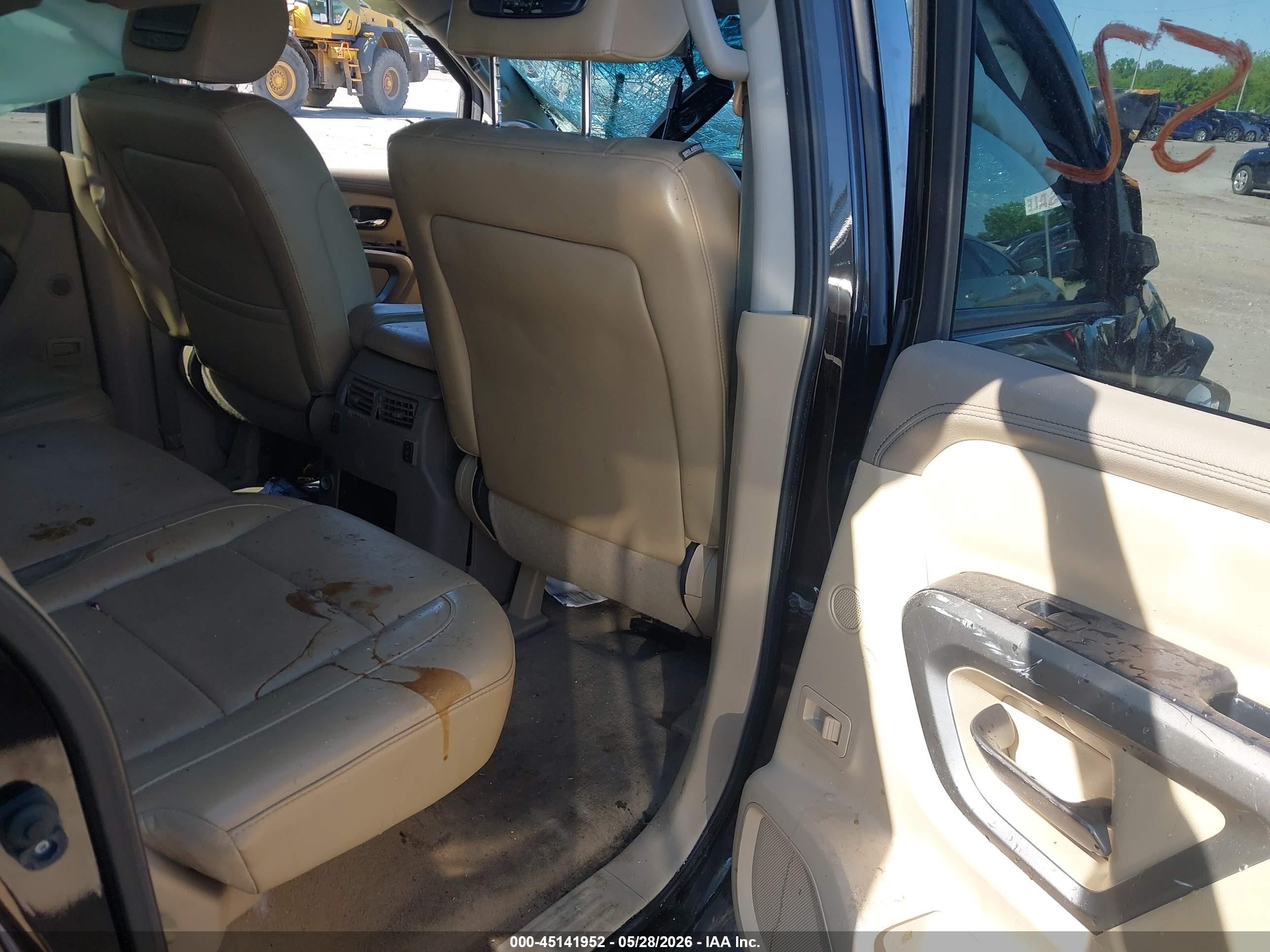 2015 Nissan Armada Platinum Black vin: 5N1AA0NC9FN611978