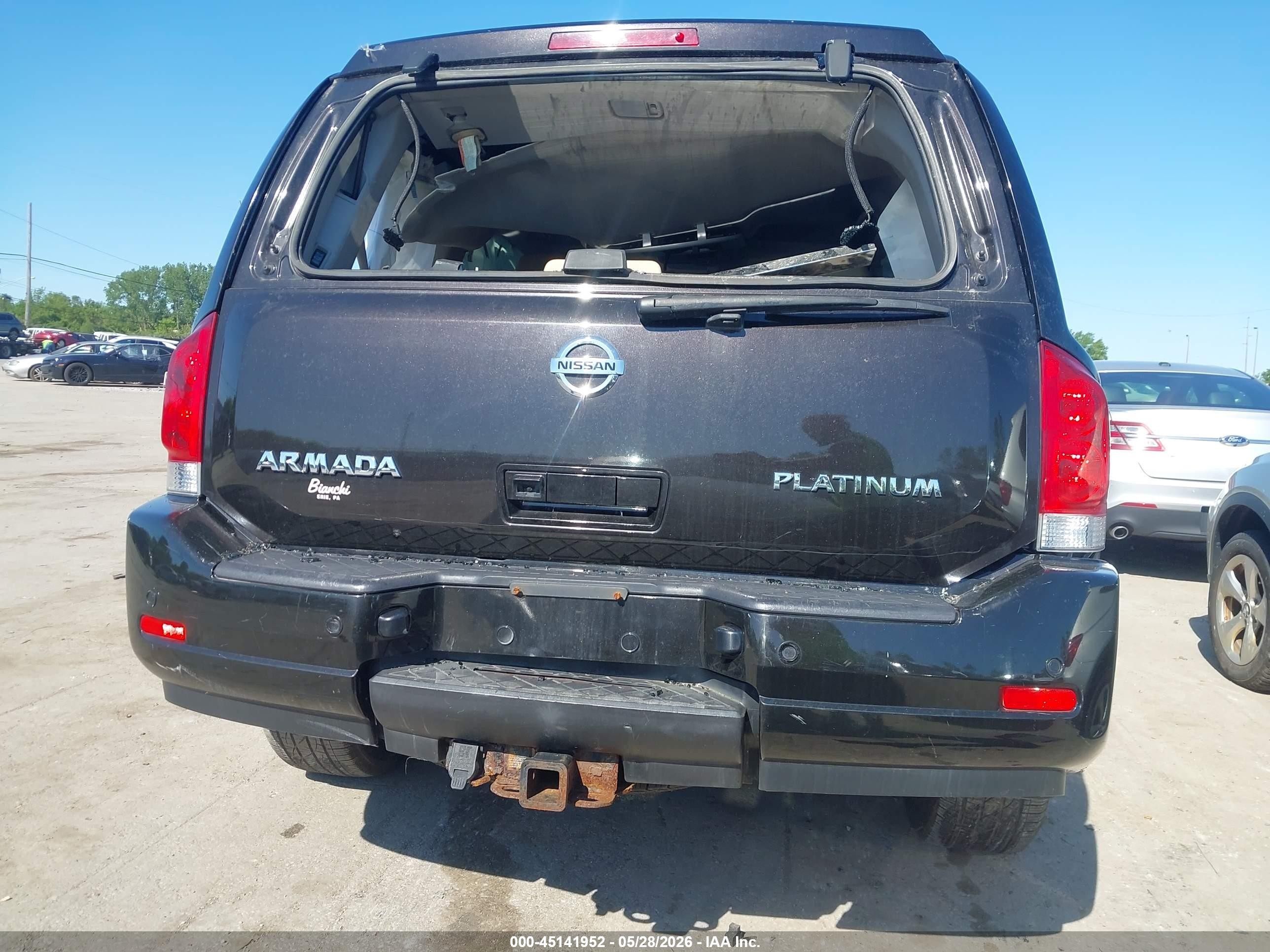 2015 Nissan Armada Platinum Black vin: 5N1AA0NC9FN611978