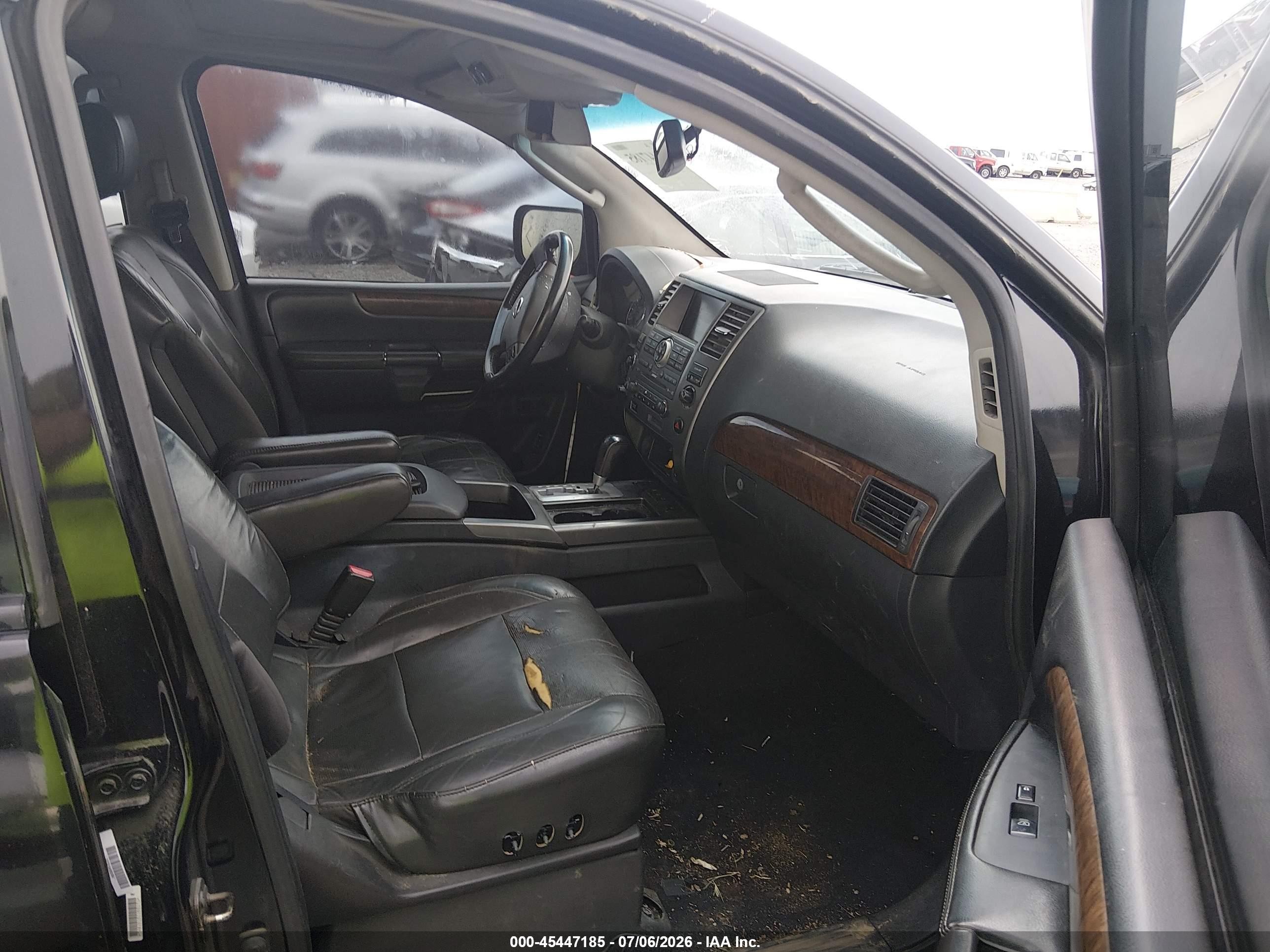 2010 Nissan Armada Platinum Black vin: 5N1AA0NCXAN619502