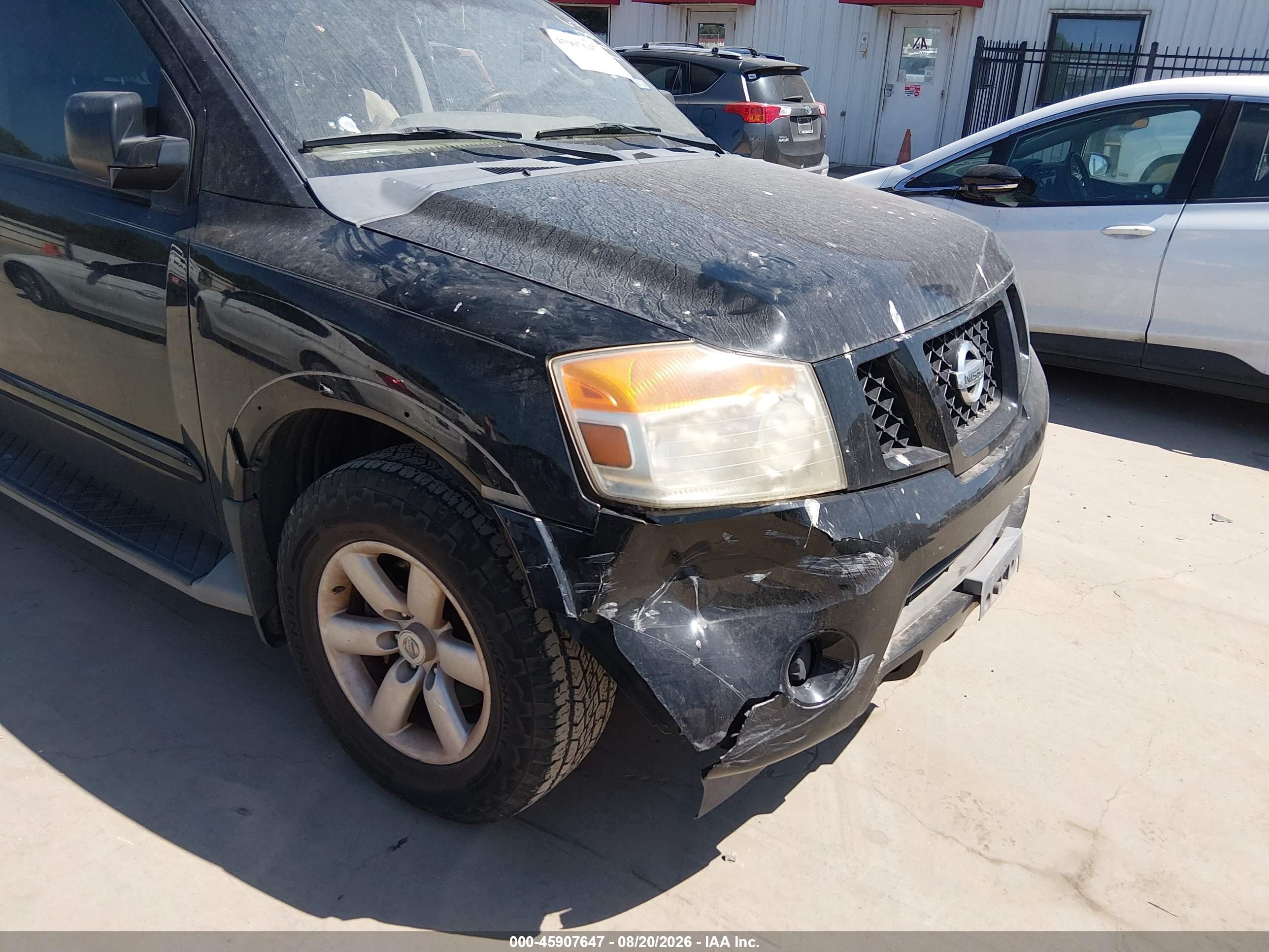 2014 Nissan Armada Sv Black vin: 5N1AA0ND1EN607785