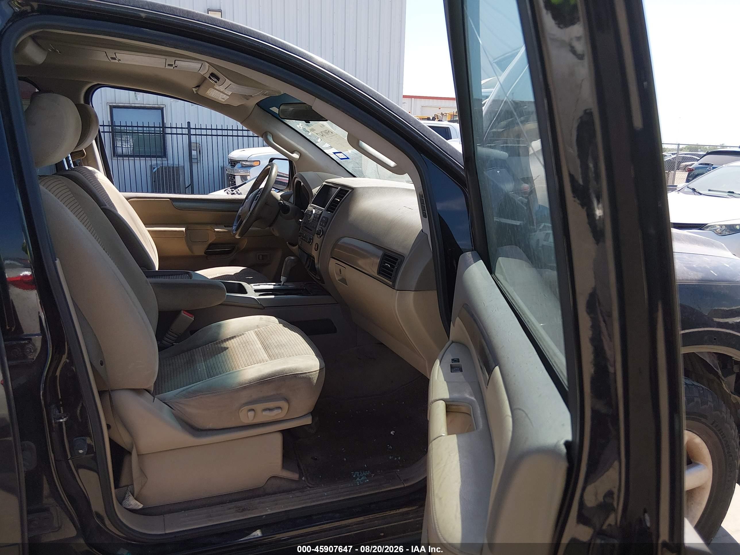 2014 Nissan Armada Sv Black vin: 5N1AA0ND1EN607785
