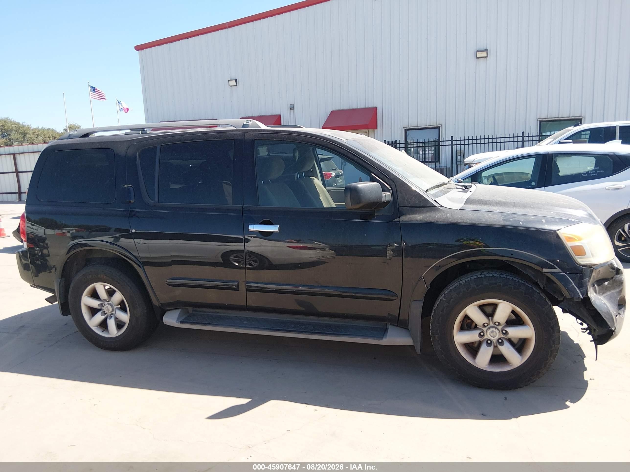 2014 Nissan Armada Sv Black vin: 5N1AA0ND1EN607785