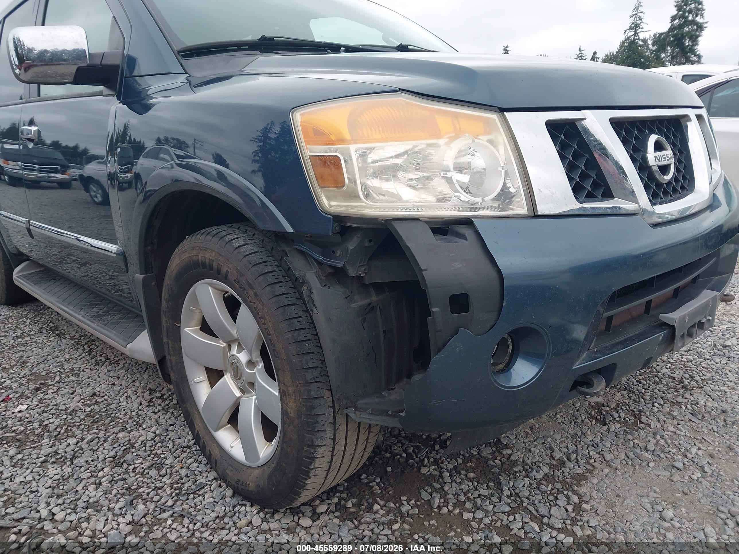 2013 Nissan Armada Sl Бирюзовый vin: 5N1AA0ND2DN606434
