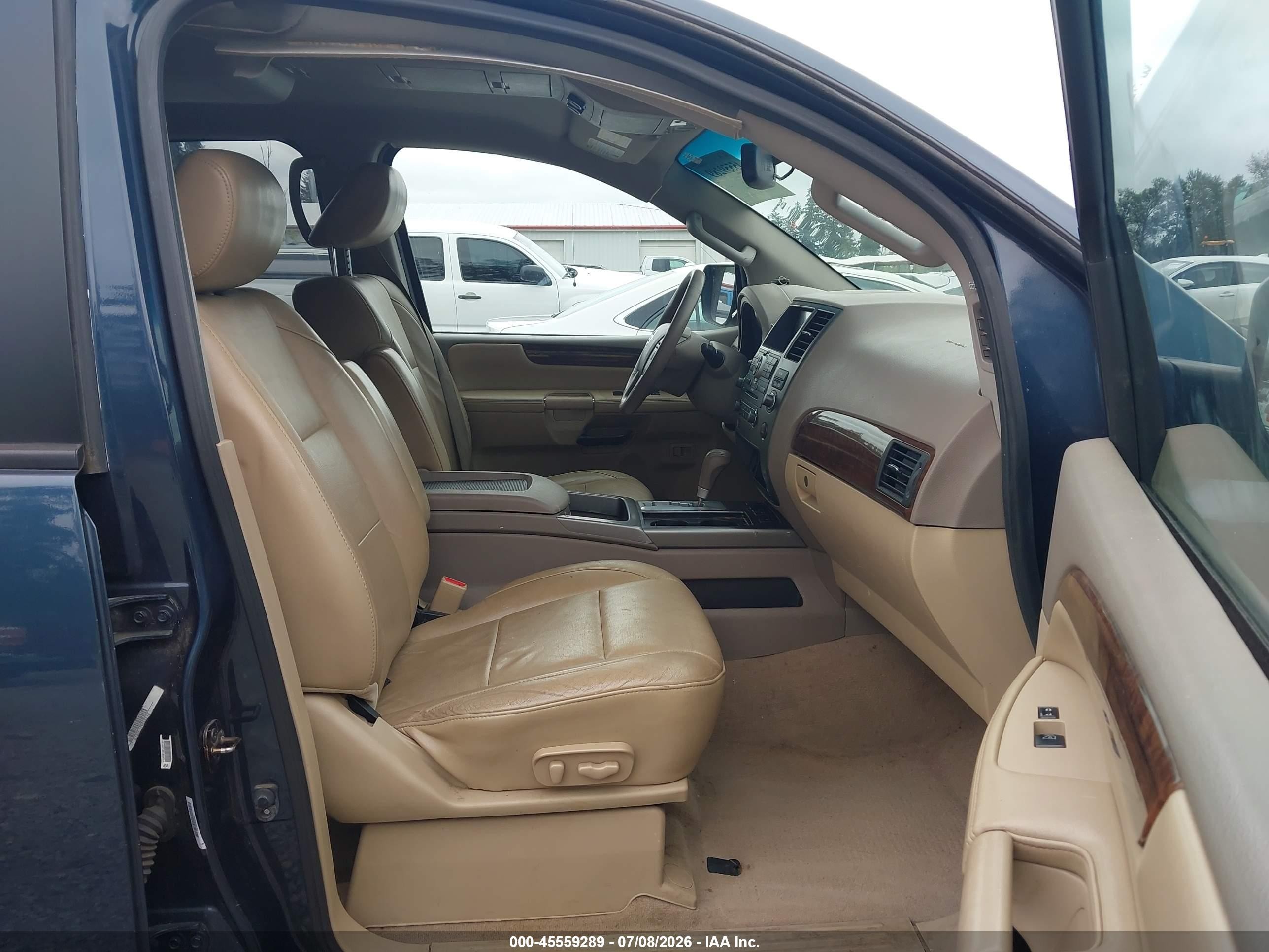 2013 Nissan Armada Sl Бирюзовый vin: 5N1AA0ND2DN606434