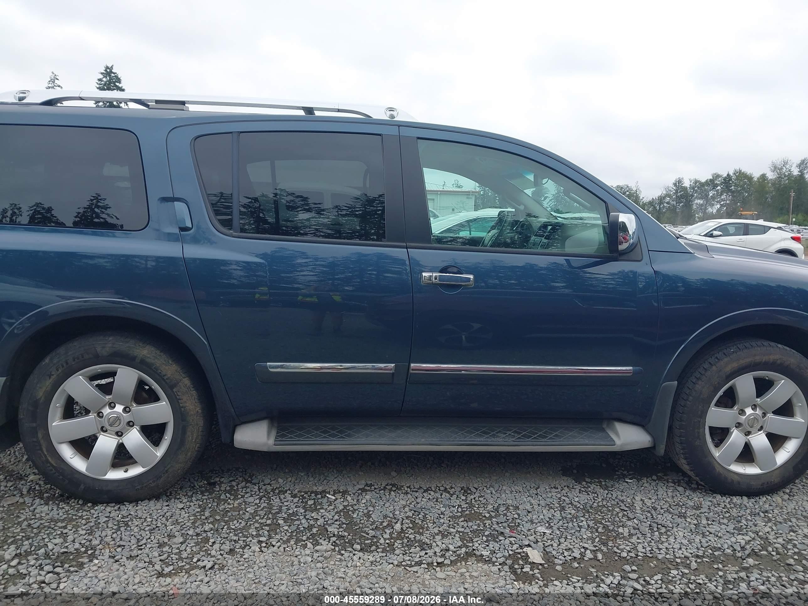 2013 Nissan Armada Sl Бирюзовый vin: 5N1AA0ND2DN606434