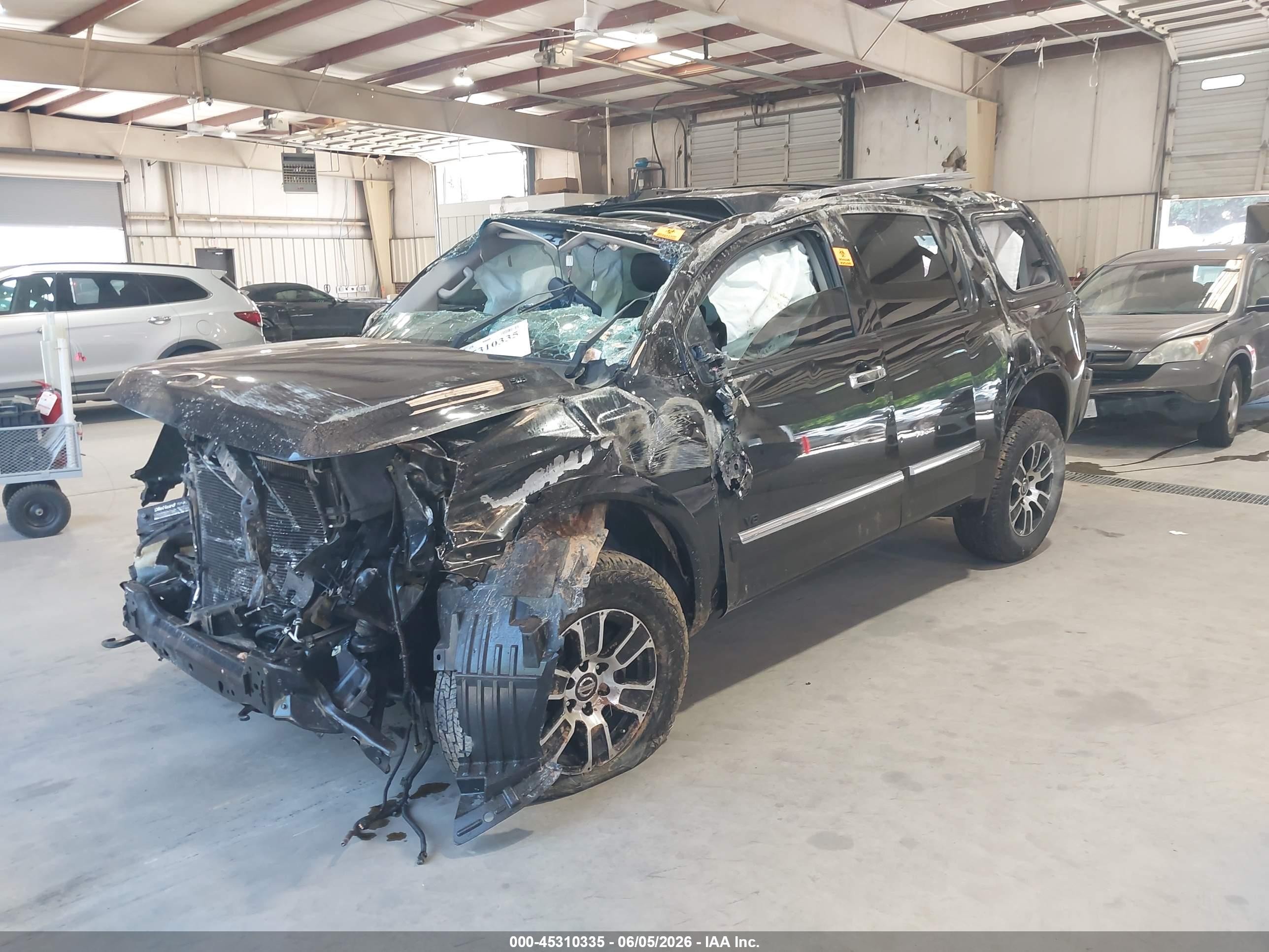 2014 Nissan Armada Platinum Black vin: 5N1AA0ND2EN605396