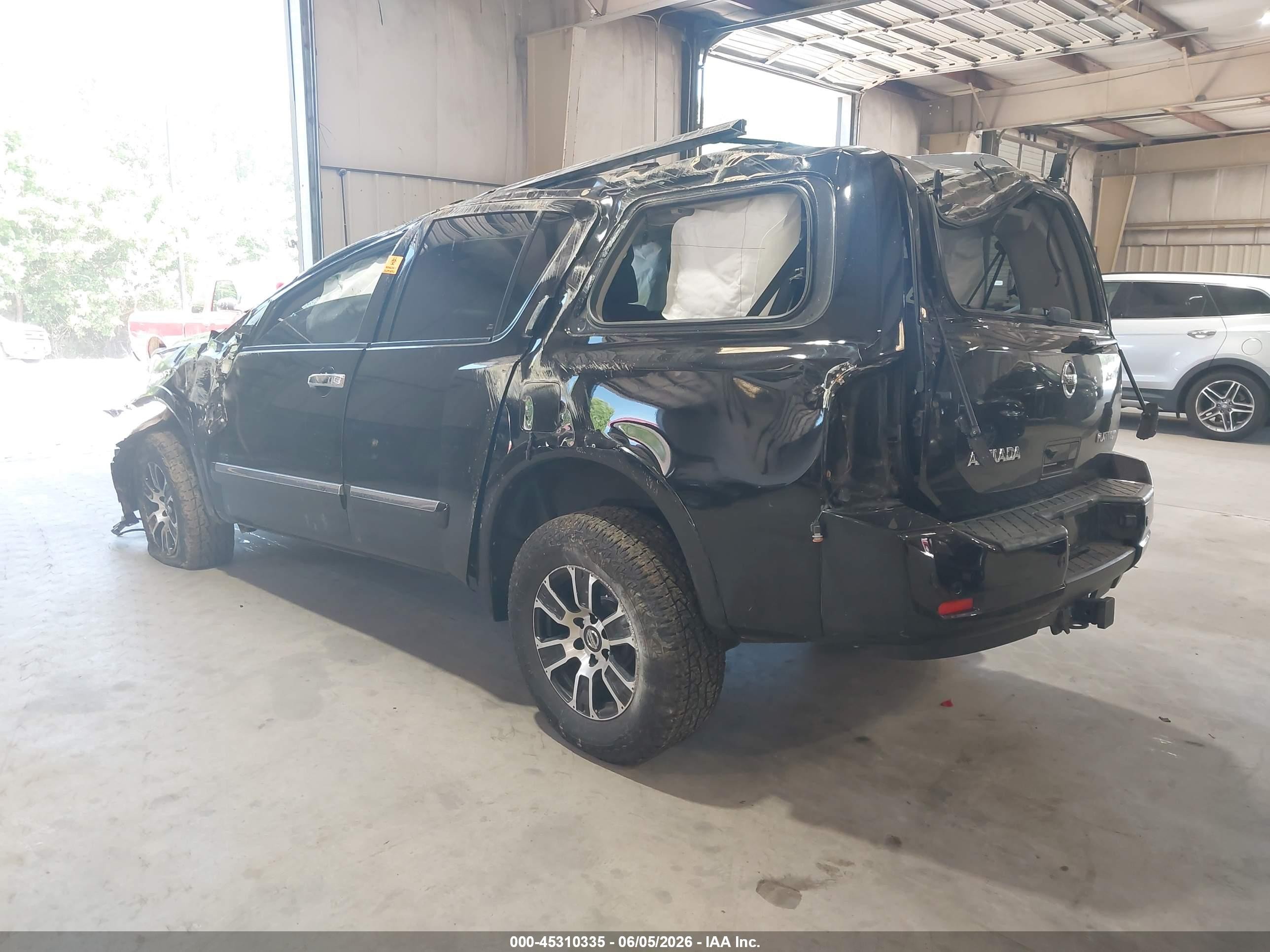 2014 Nissan Armada Platinum Black vin: 5N1AA0ND2EN605396