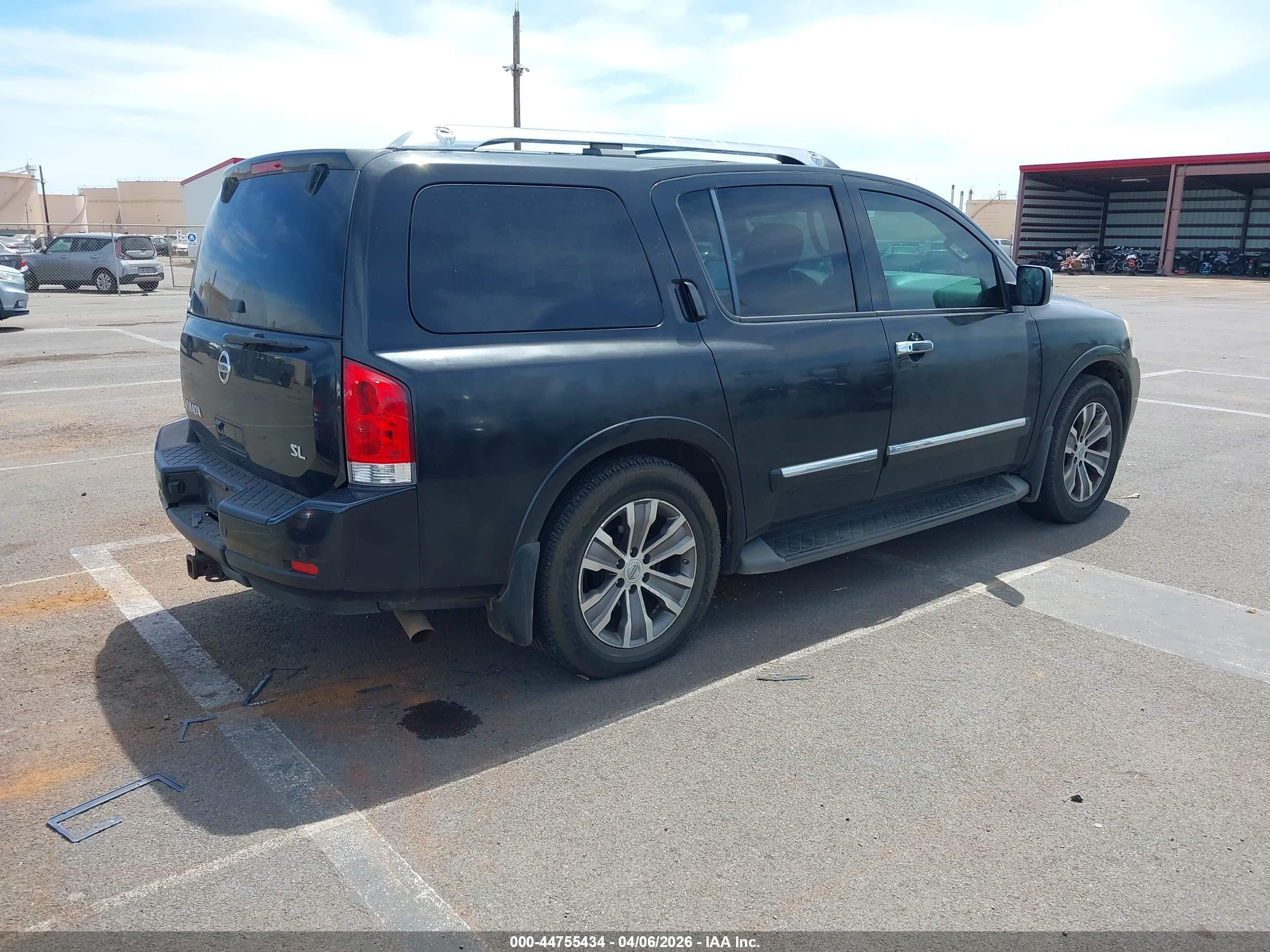 2015 Nissan Armada Sl Black vin: 5N1AA0ND2FN618666