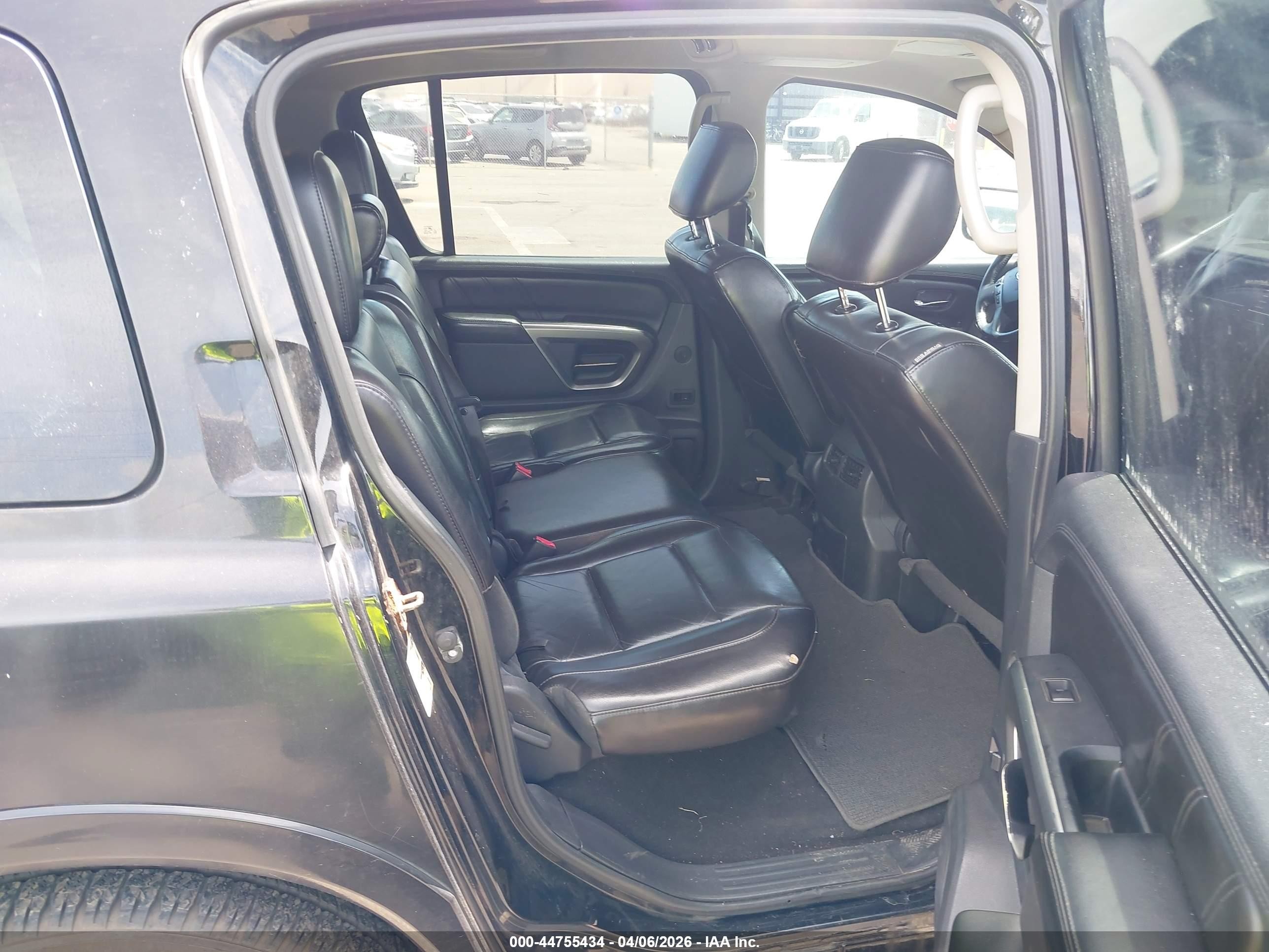 2015 Nissan Armada Sl Black vin: 5N1AA0ND2FN618666